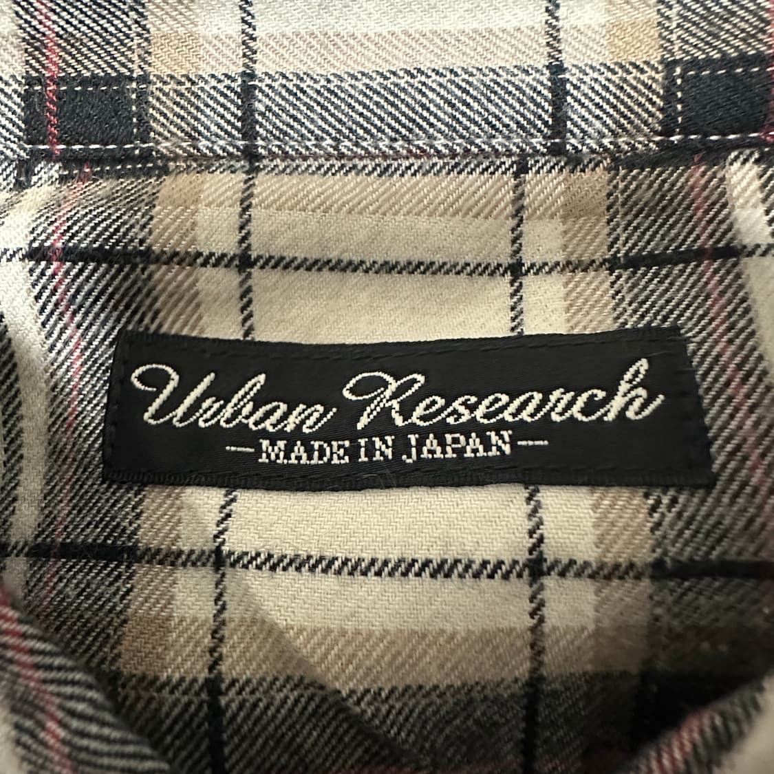 URBAN RESEARCH japan made check shirt 상품이미지3