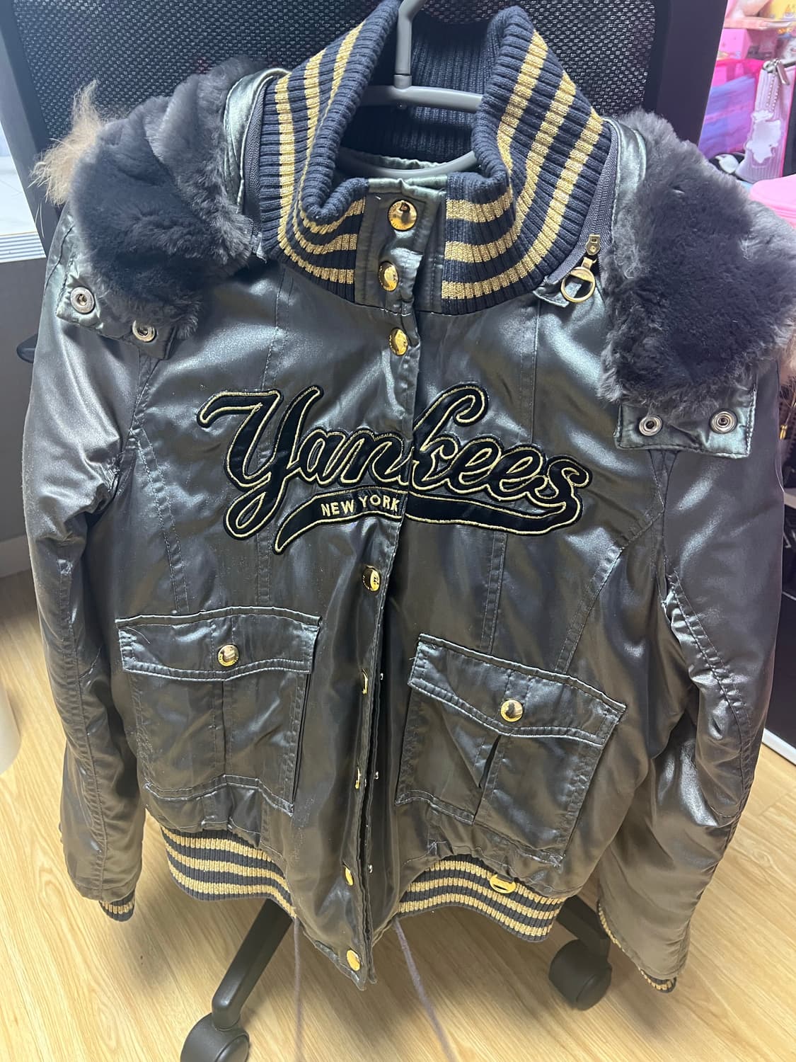 빈티지 양키스 봄버 상품이미지1