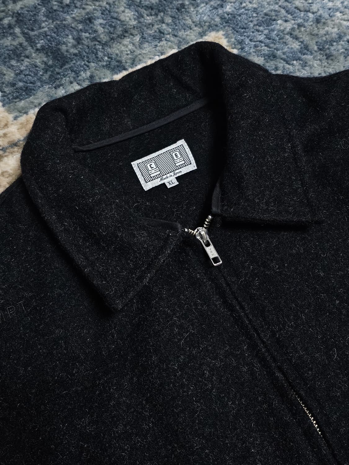 [XL] cavempt heavy wool zip jacket 상품이미지4