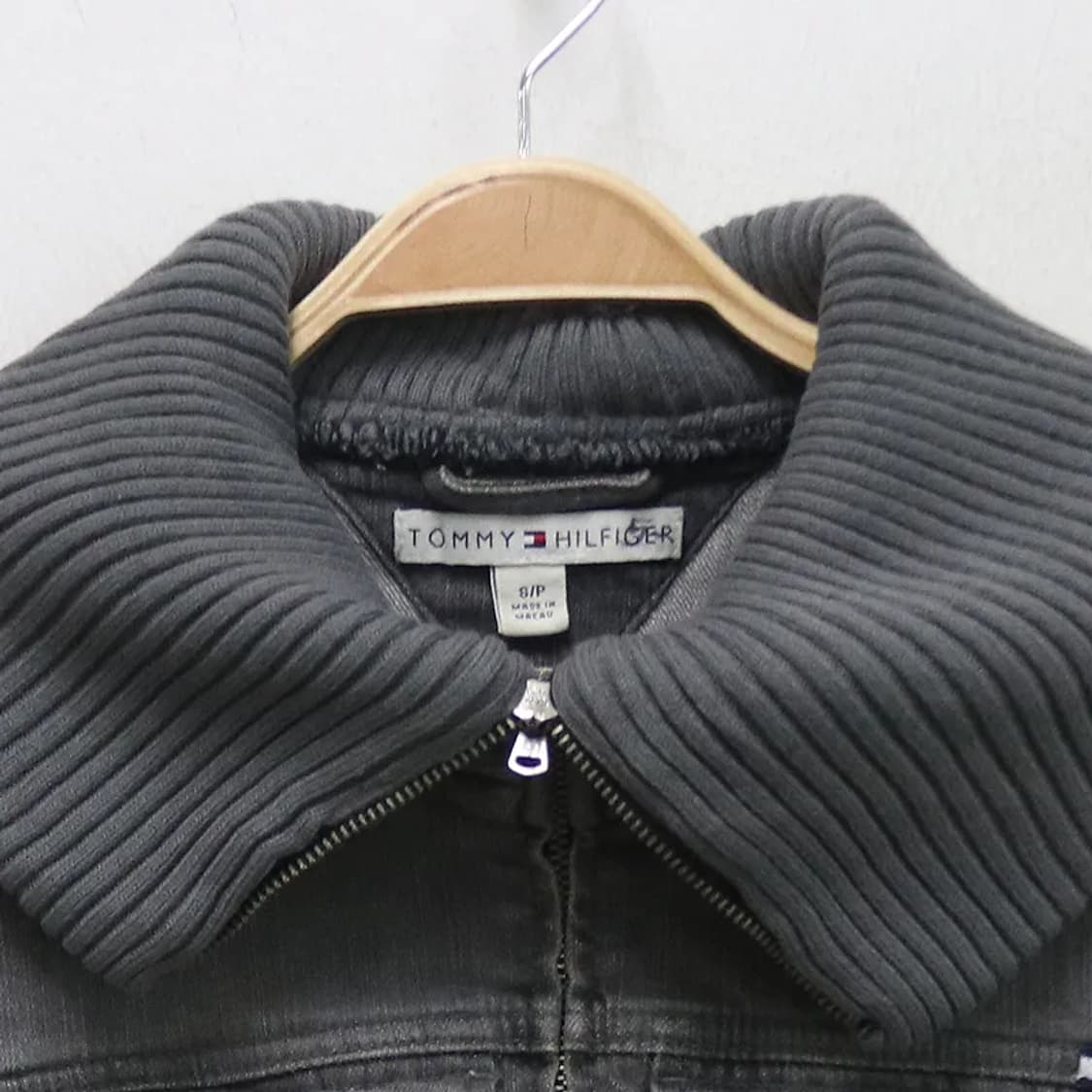 타미힐피거 니트 터틀넥 데님 자켓 64371 상품이미지5