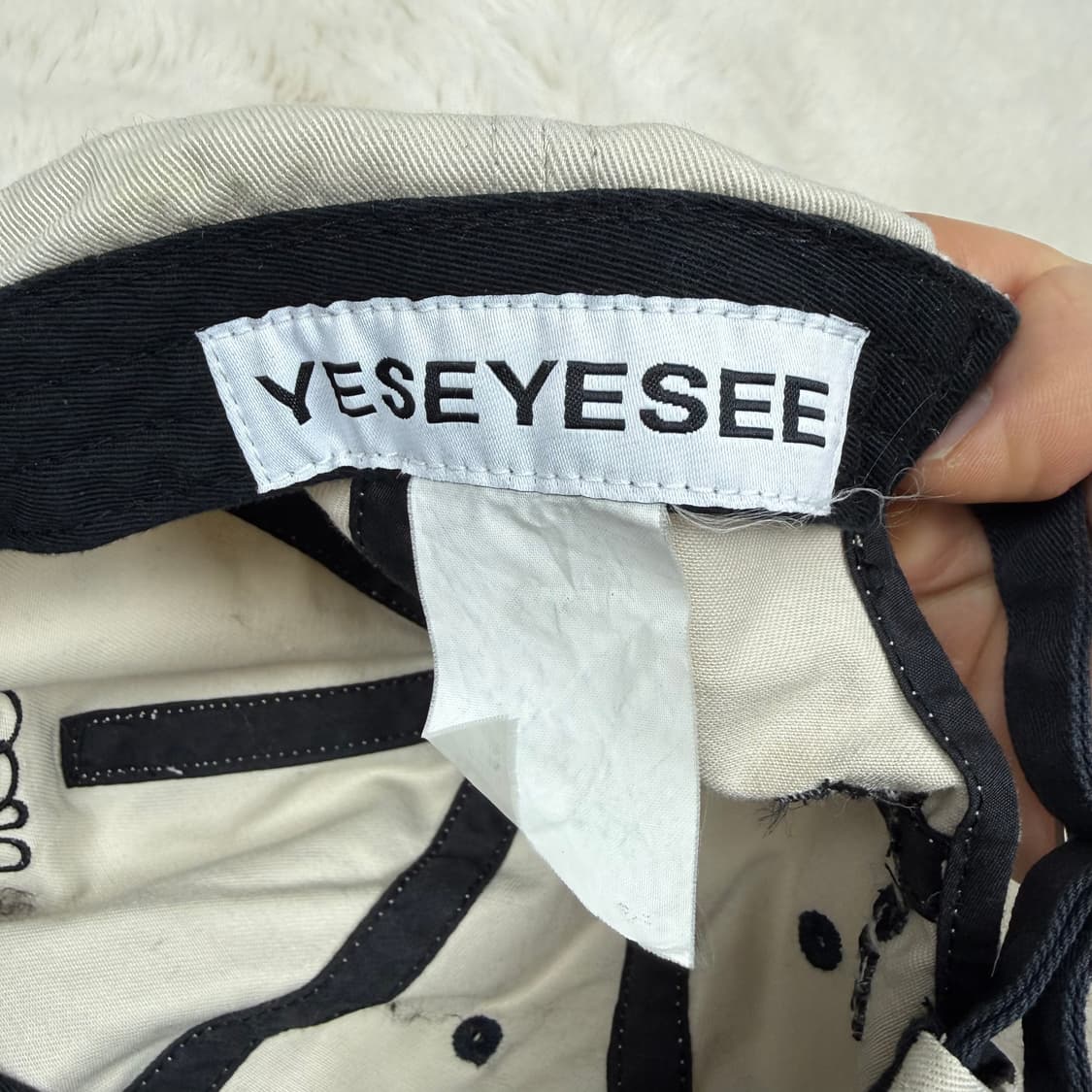 OS) 예스아이씨 자수로고 볼캡 상품이미지4