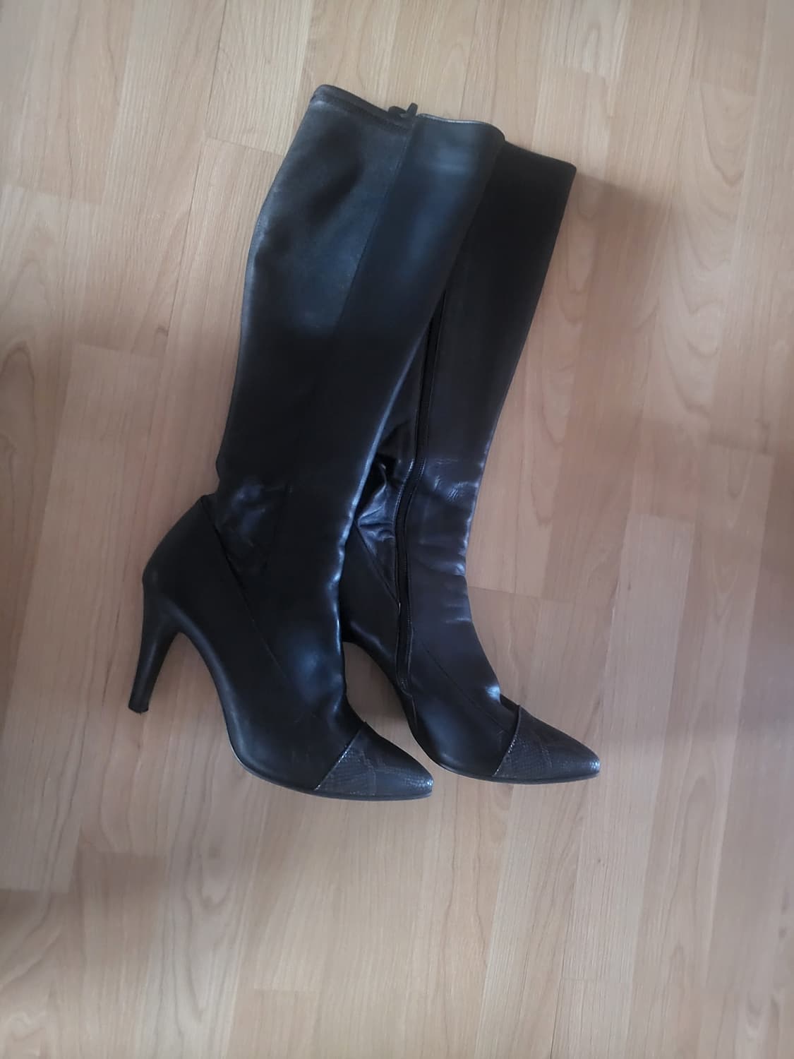 탠디 블랙 롱부츠 240mm 상품이미지2