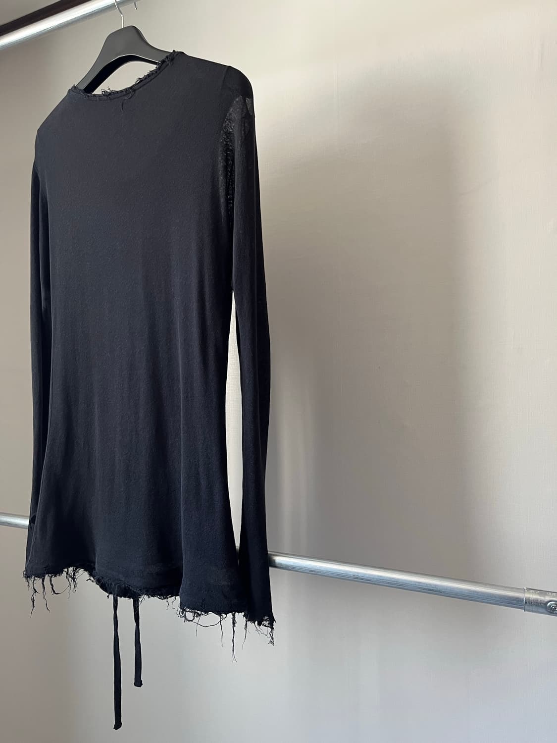 Thom/Krom Raw Edge Double Layer Cutsew 상품이미지4