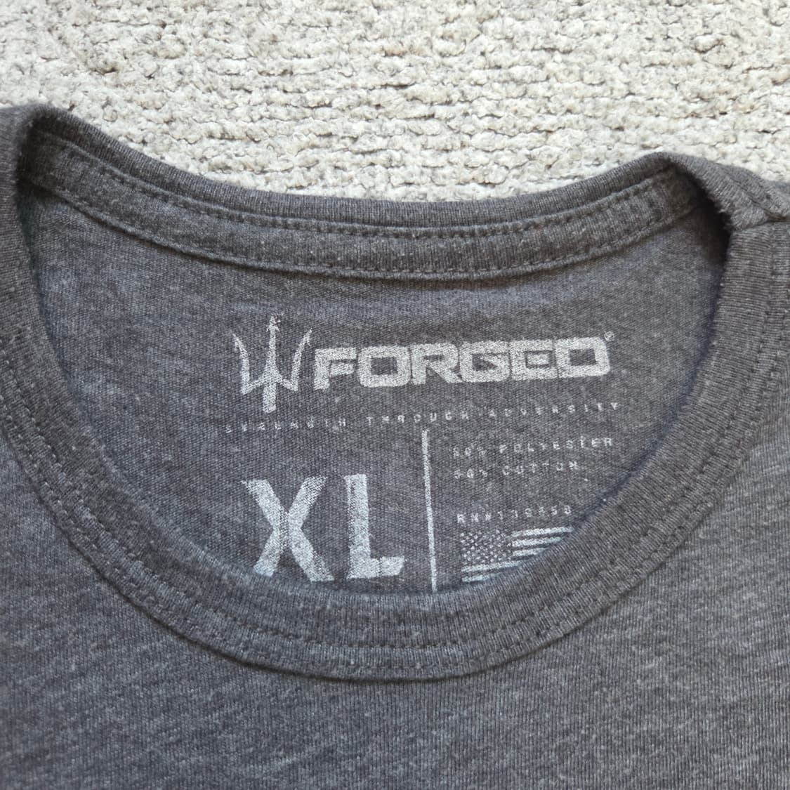 FORGED 아메리칸 빈티지 반팔 티셔츠 L(100) 상품이미지6