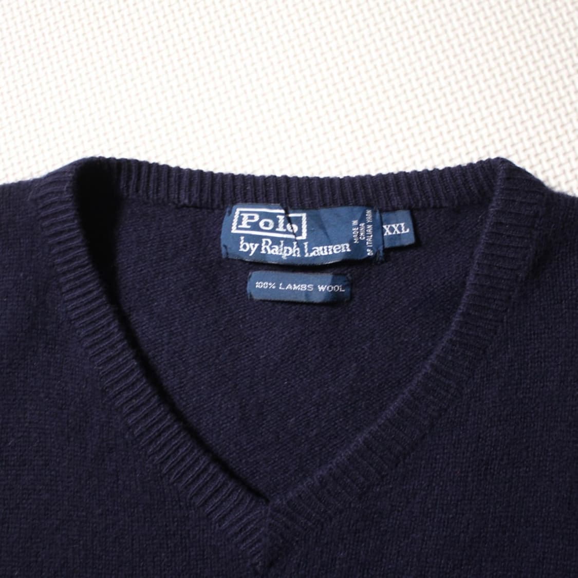 Polo 폴로 랄프로렌 네이비 브이넥 니트 상품이미지4