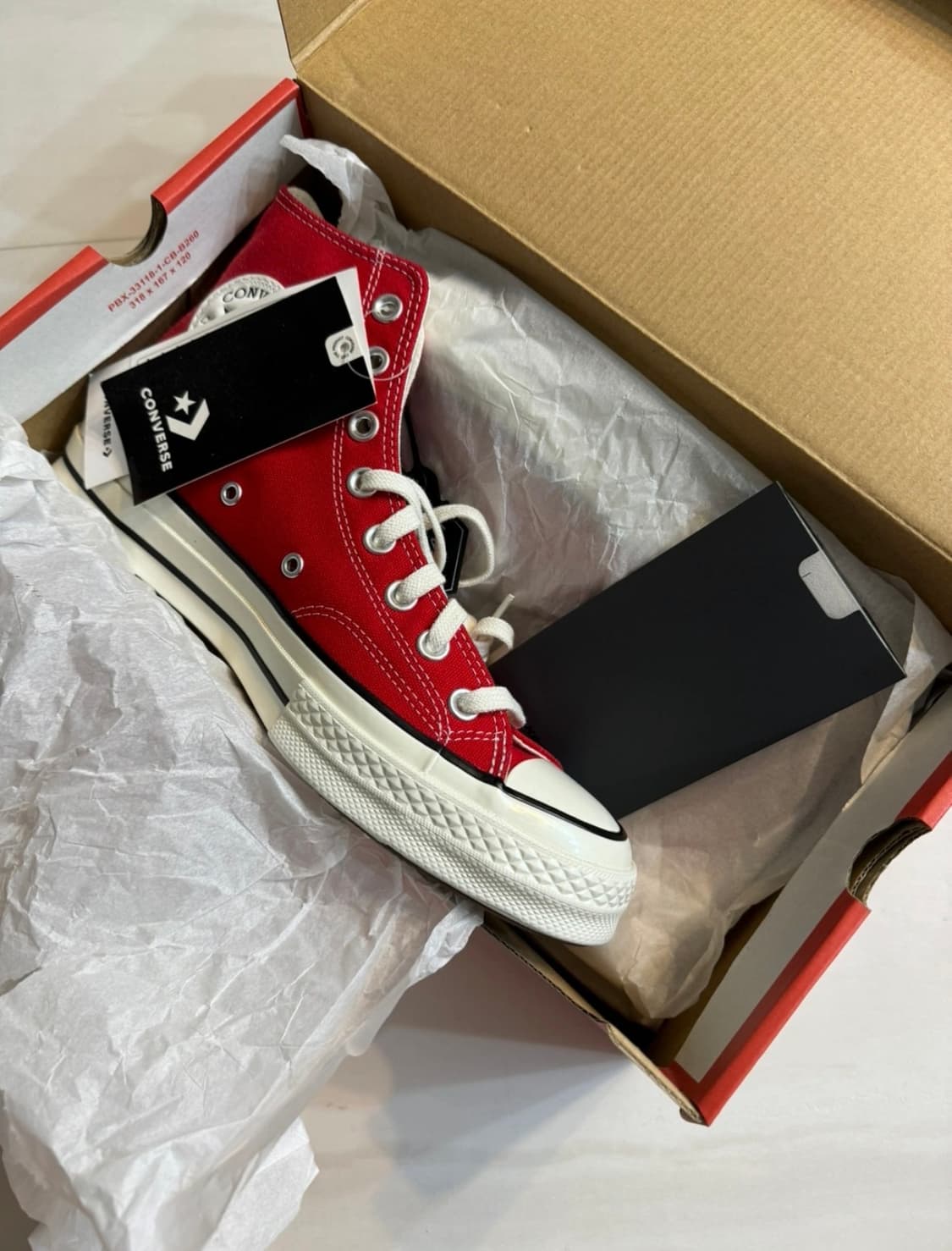 컨버스 척 70 하이 (에나멜 레드) 상품이미지1