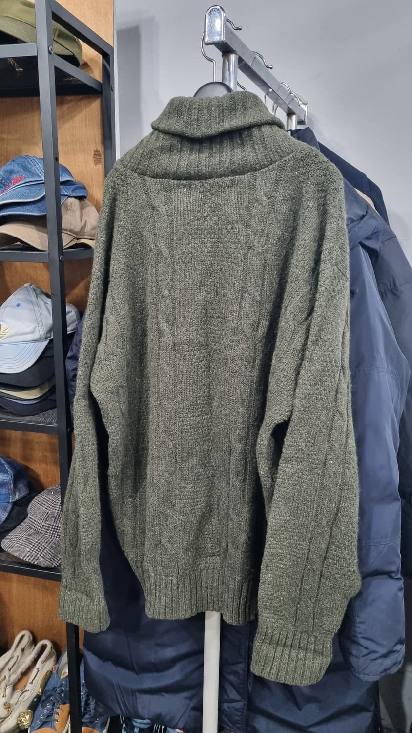 00s 빈폴 꽈배기 울100% 카라니트 105~110 (컨디션9/10) 상품이미지4