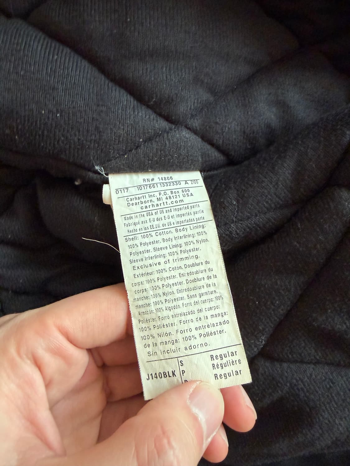 [S] 칼하트 j140 덕 액티브 자켓 상품이미지3