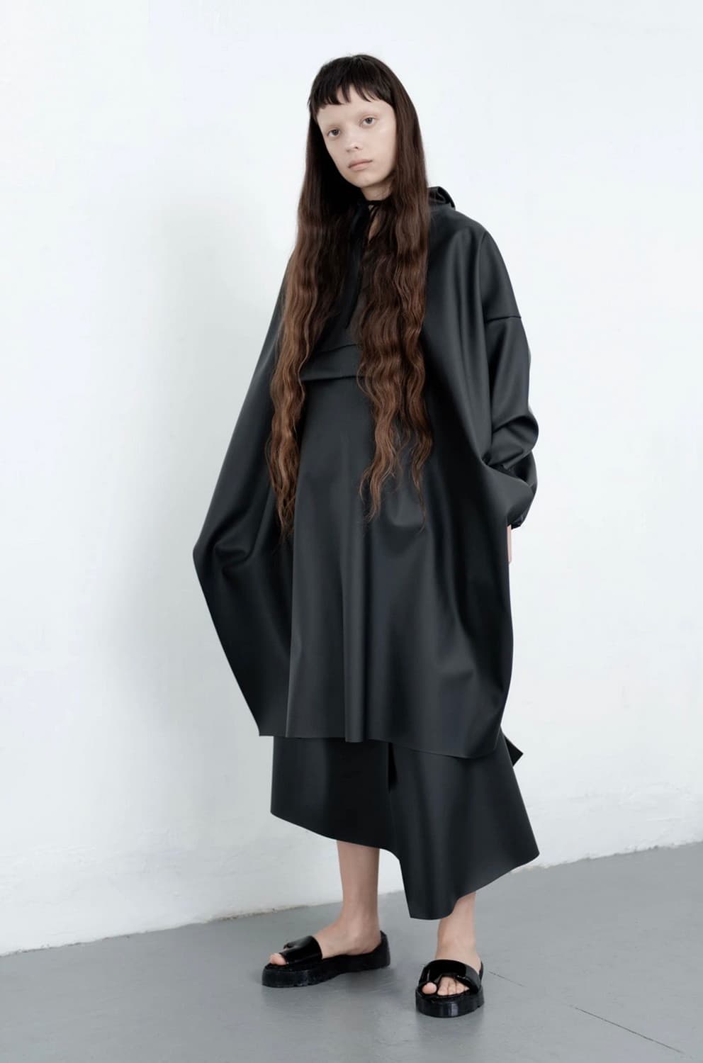 18SS 멜리타 바우마이스터 Rain cape 레인케이프 M  상품이미지1