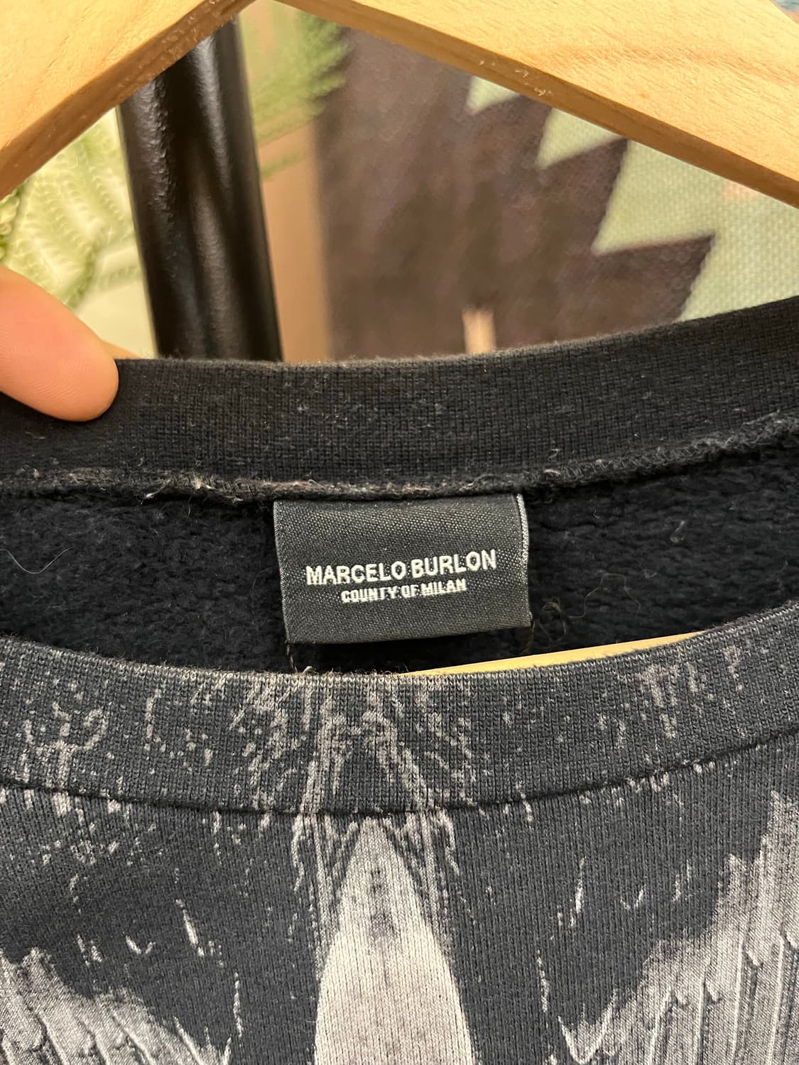 마르셀로 불론 시그니처 윙 프린트 맨투맨 #csz715 상품이미지7