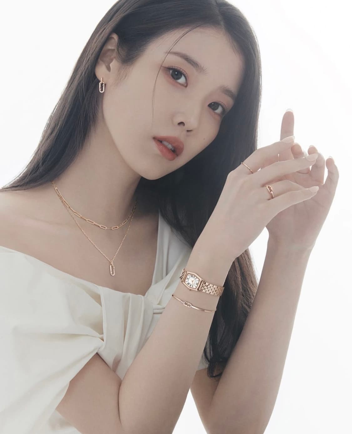 더티스 리본 탑 (아이유,안유진,나연,지젤,은하) 착용 상품이미지1