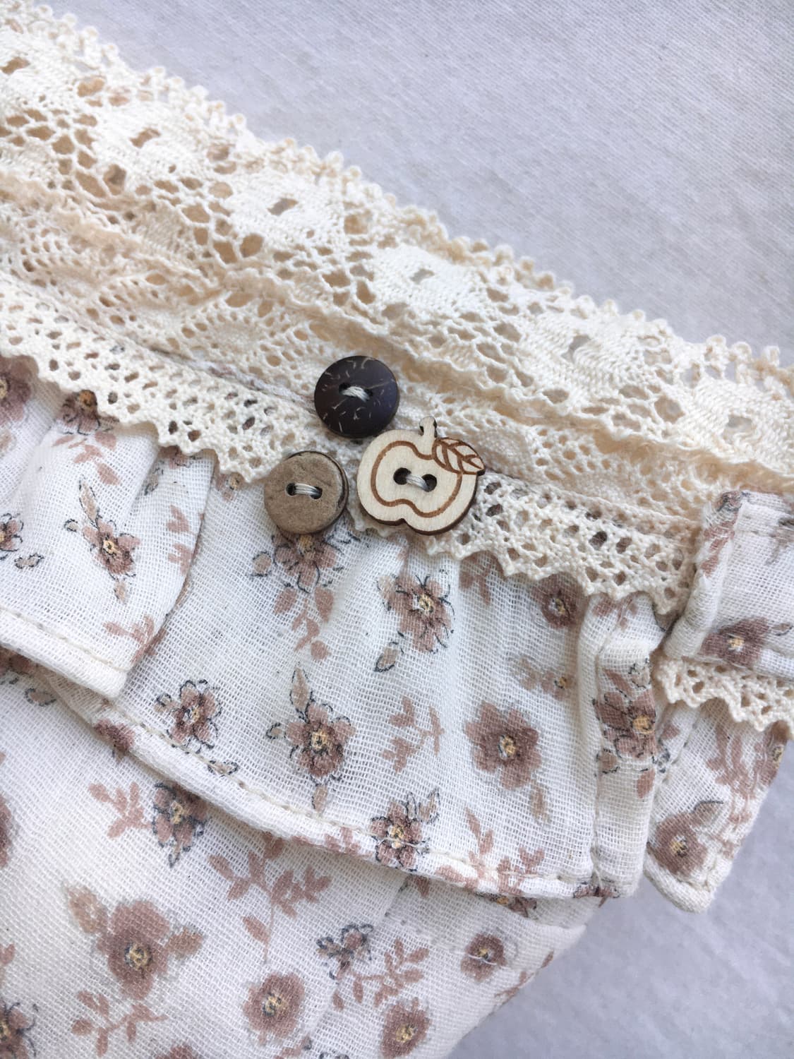 [HAND MADE] 핸드메이드 잔꽃패턴 크로스백 모리걸 상품이미지6