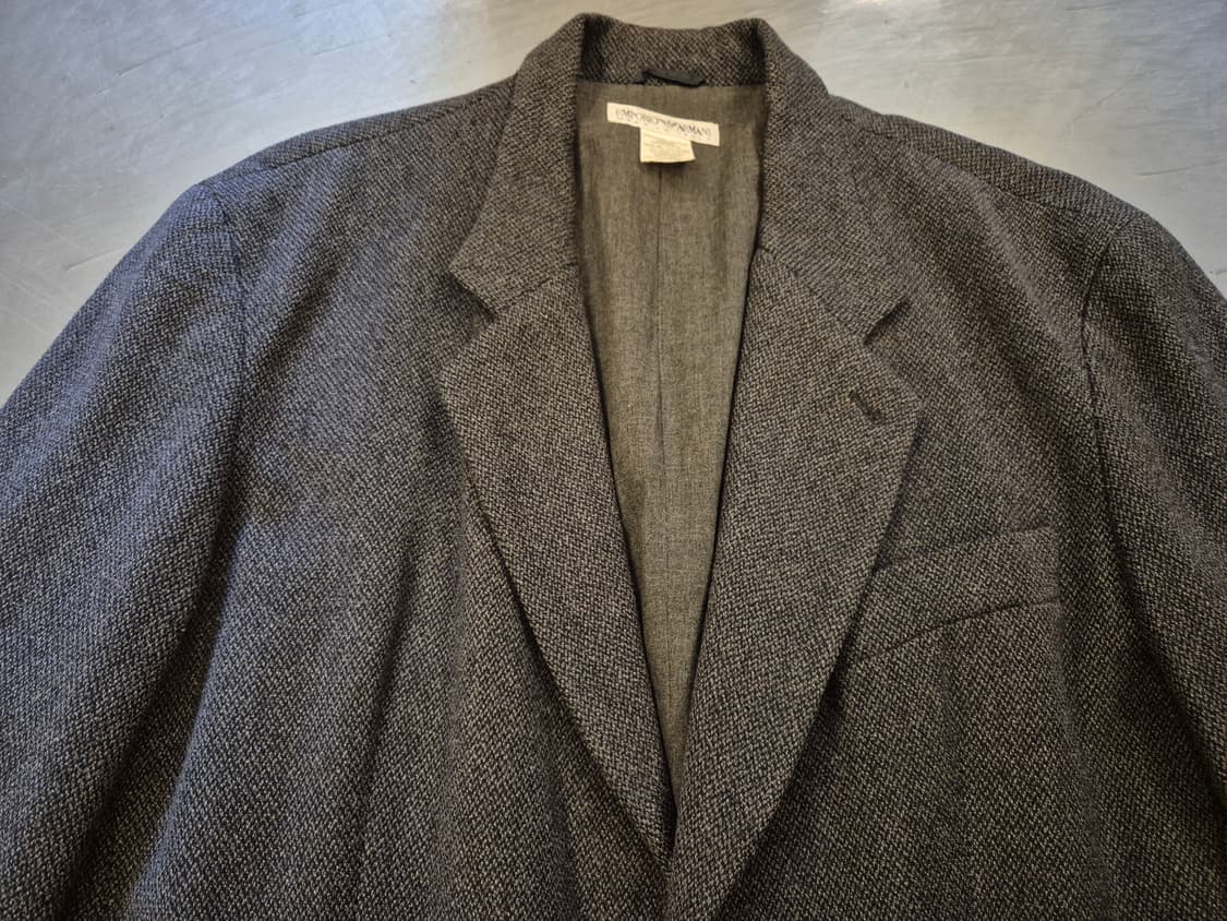 90s 엠포리오 아르마니 울 코트 상품이미지4