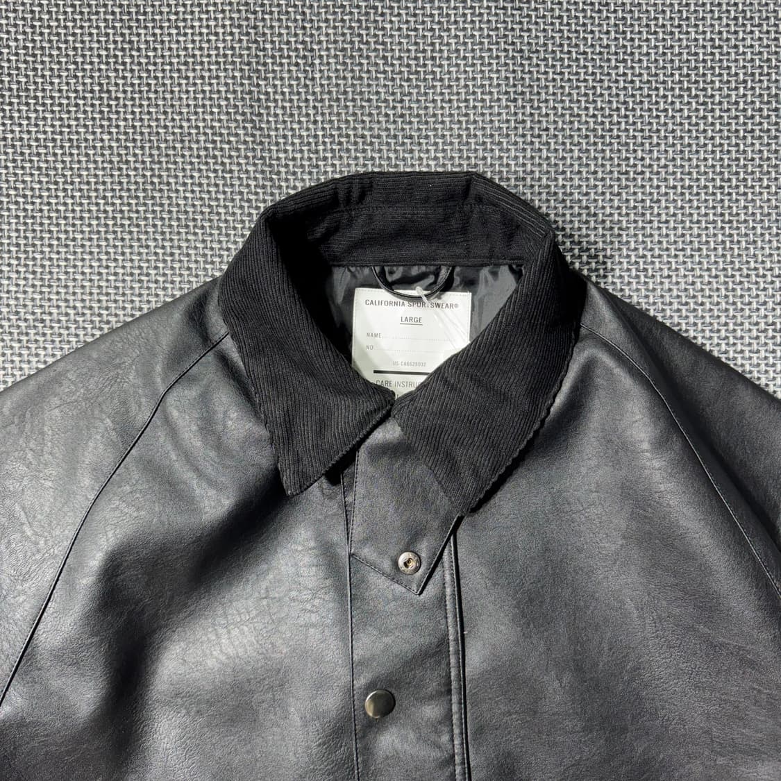 코엔 레더 자켓 블랙 ( L/OLD-8145 ) 상품이미지2