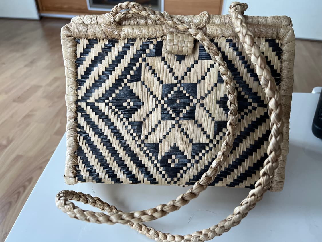 빈티지 라탄백 상품이미지1