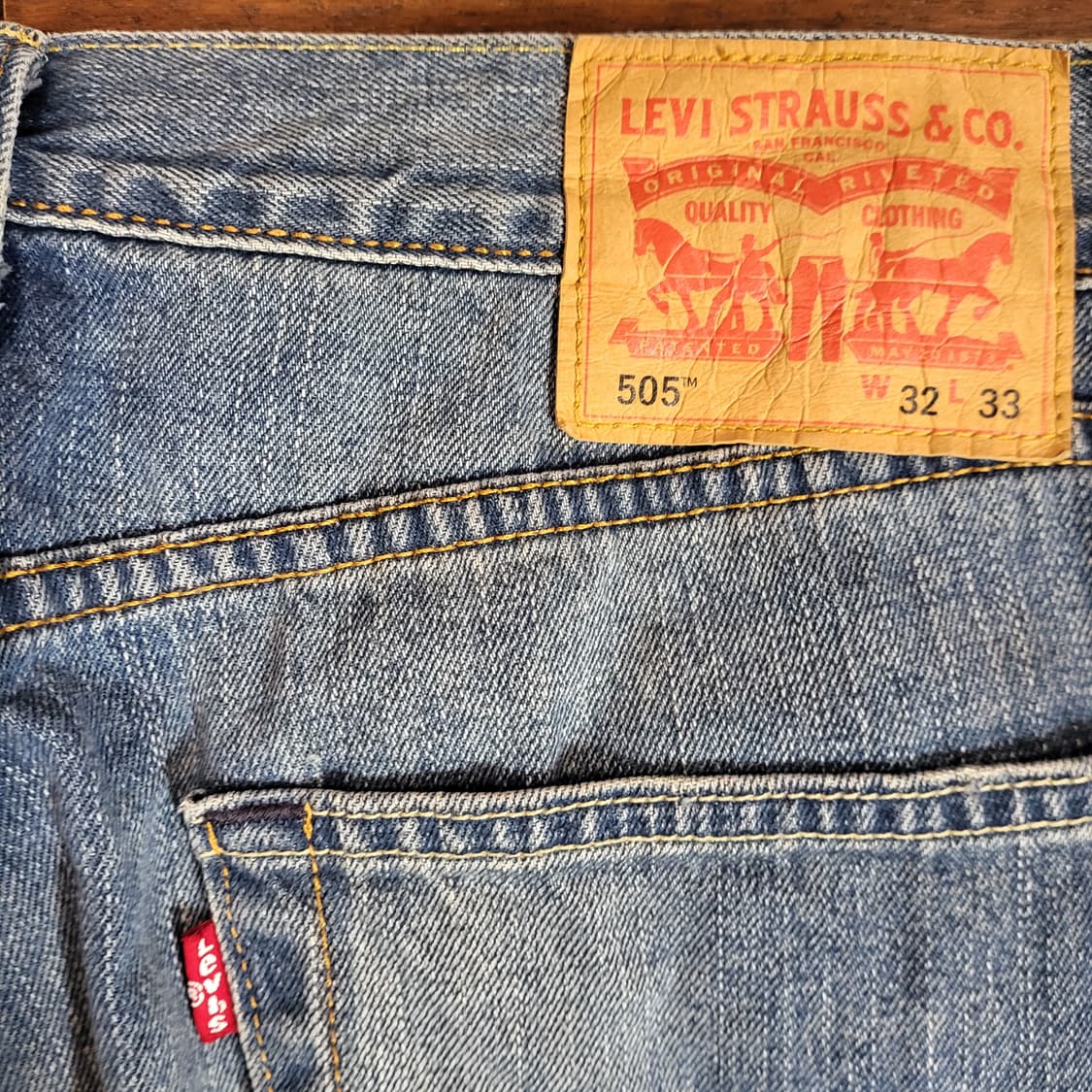 리바이스 청바지 505 (32) 상품이미지8