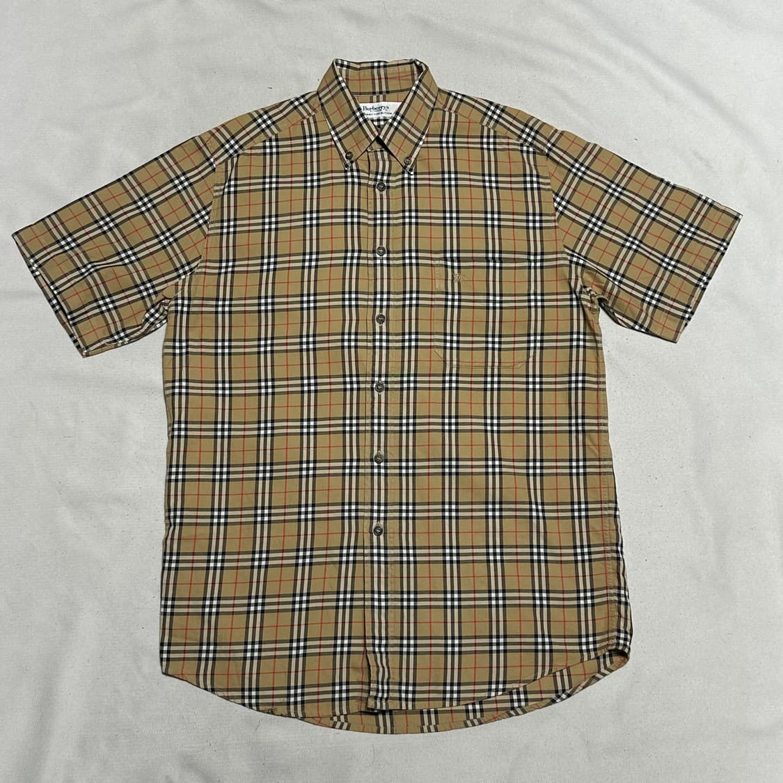 S 버버리 노바체크 반팔 셔츠 상품이미지2