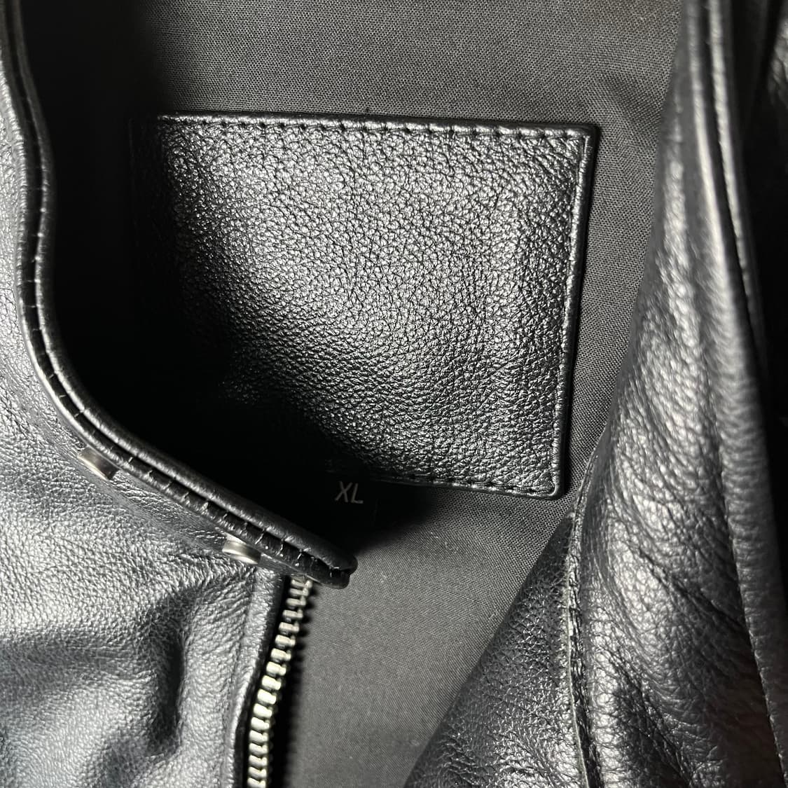 [Fortime] 천연 소가죽 싱글 라이더자켓 상품이미지5