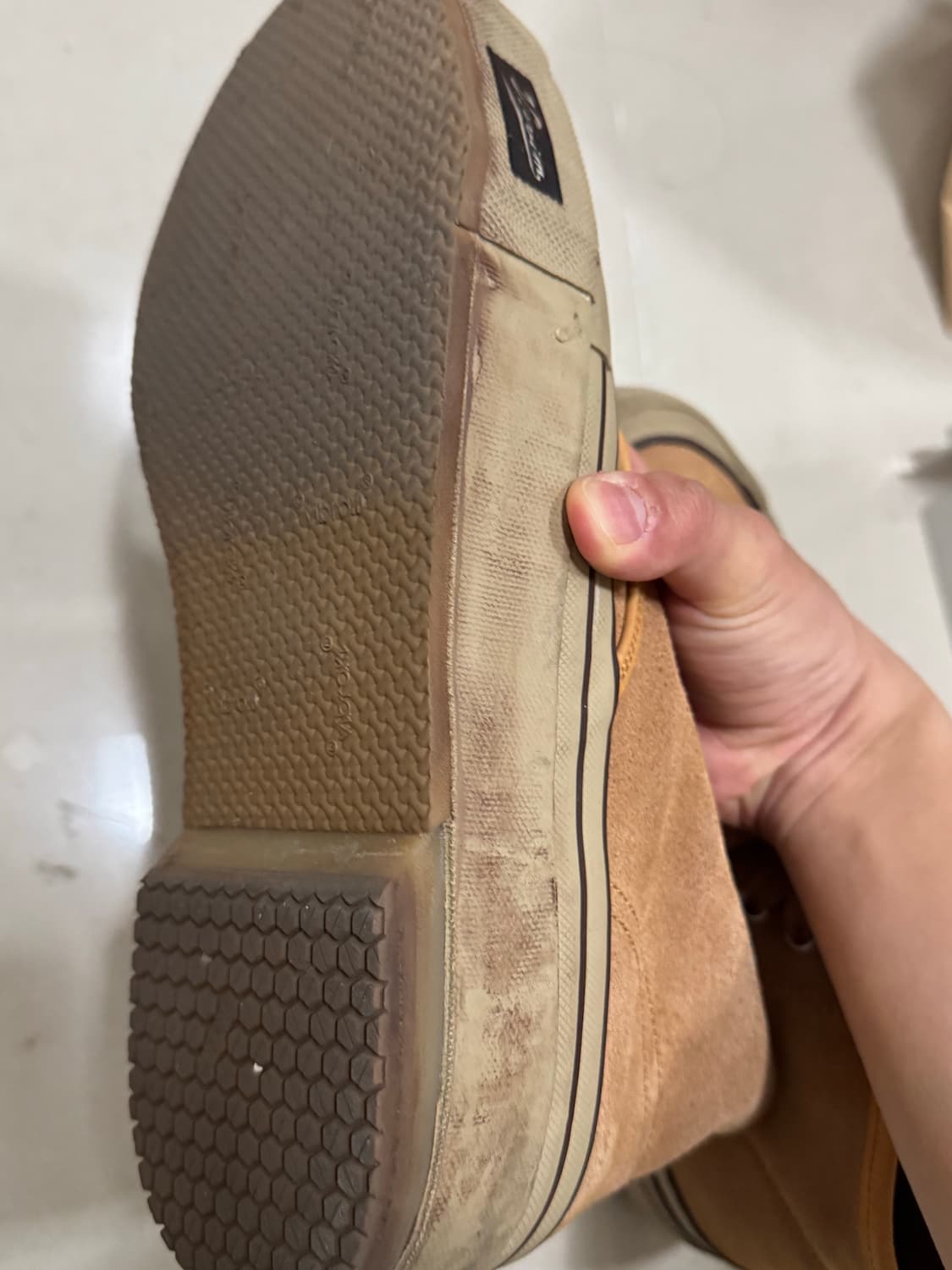 Visvim 비즈빔 리스캄 지패턴 브라운 상품이미지5