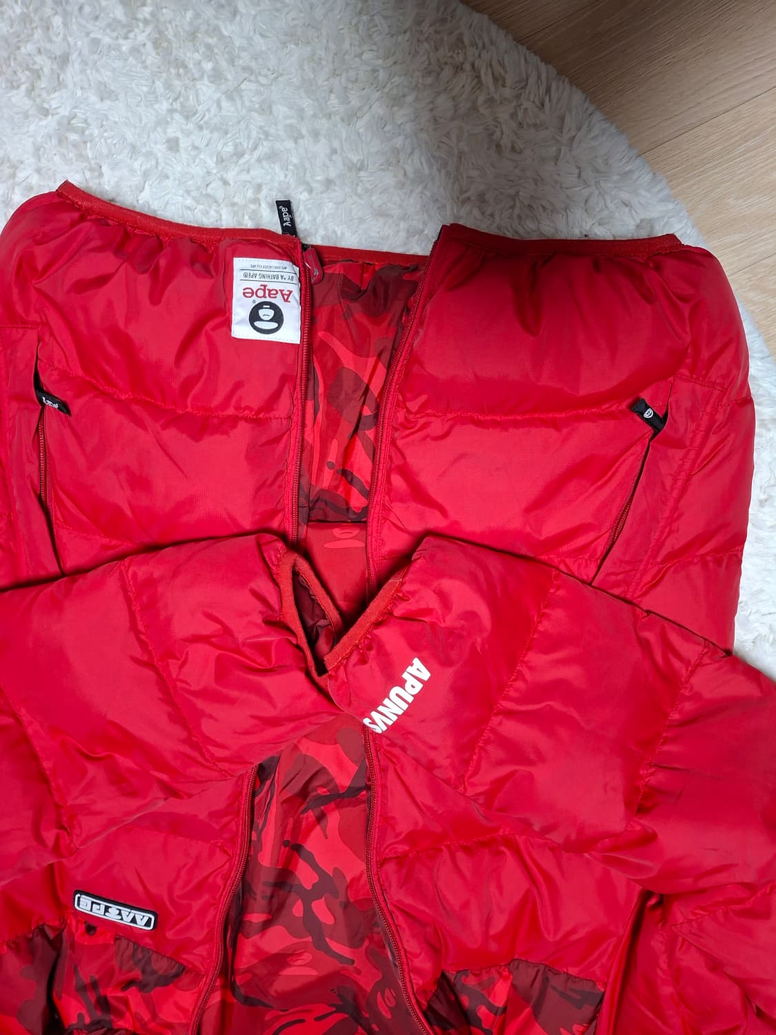 (마지막특가) Aape 리버시블 패딩 상품이미지2