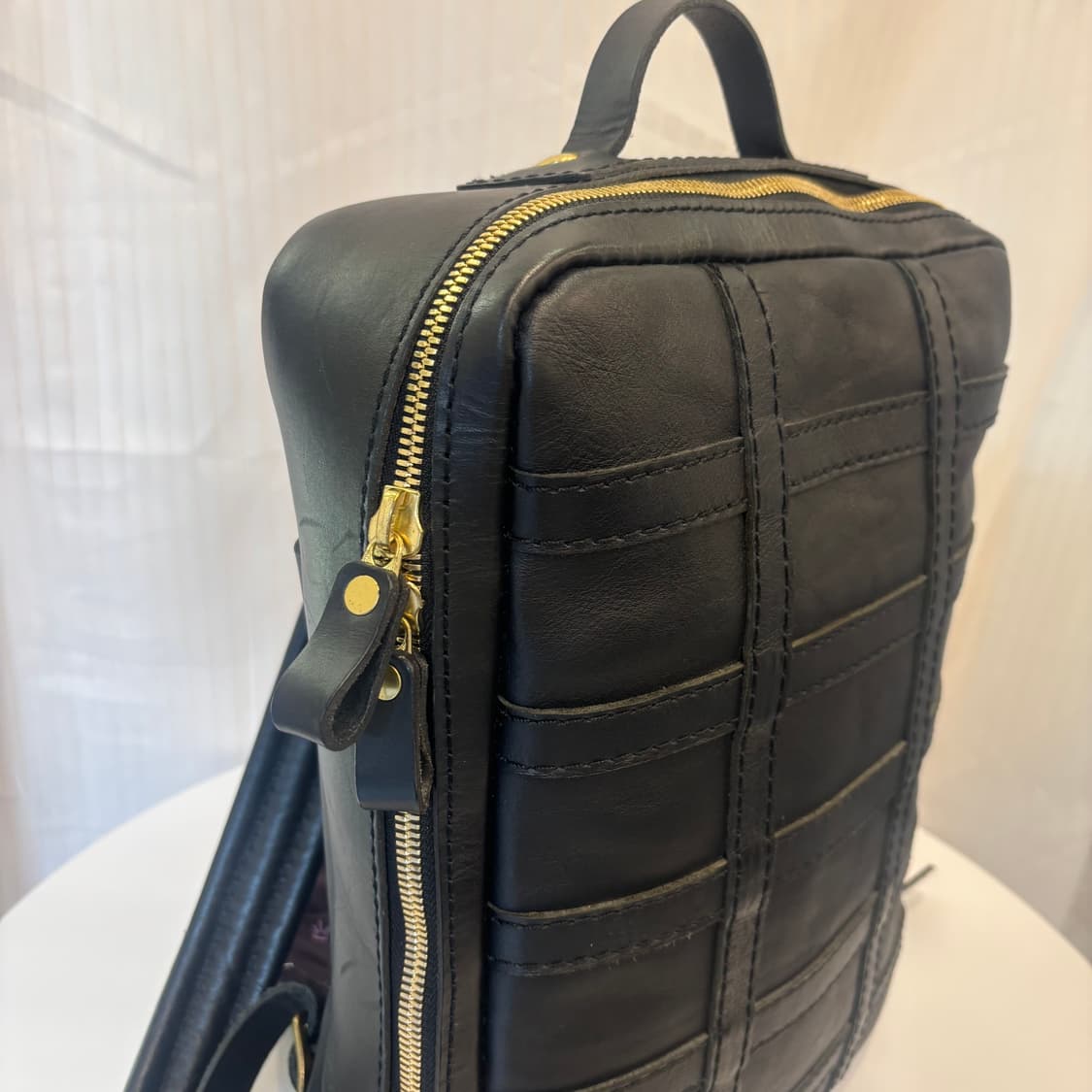 일본 Herz 헤르츠 가죽 백팩     상품이미지3