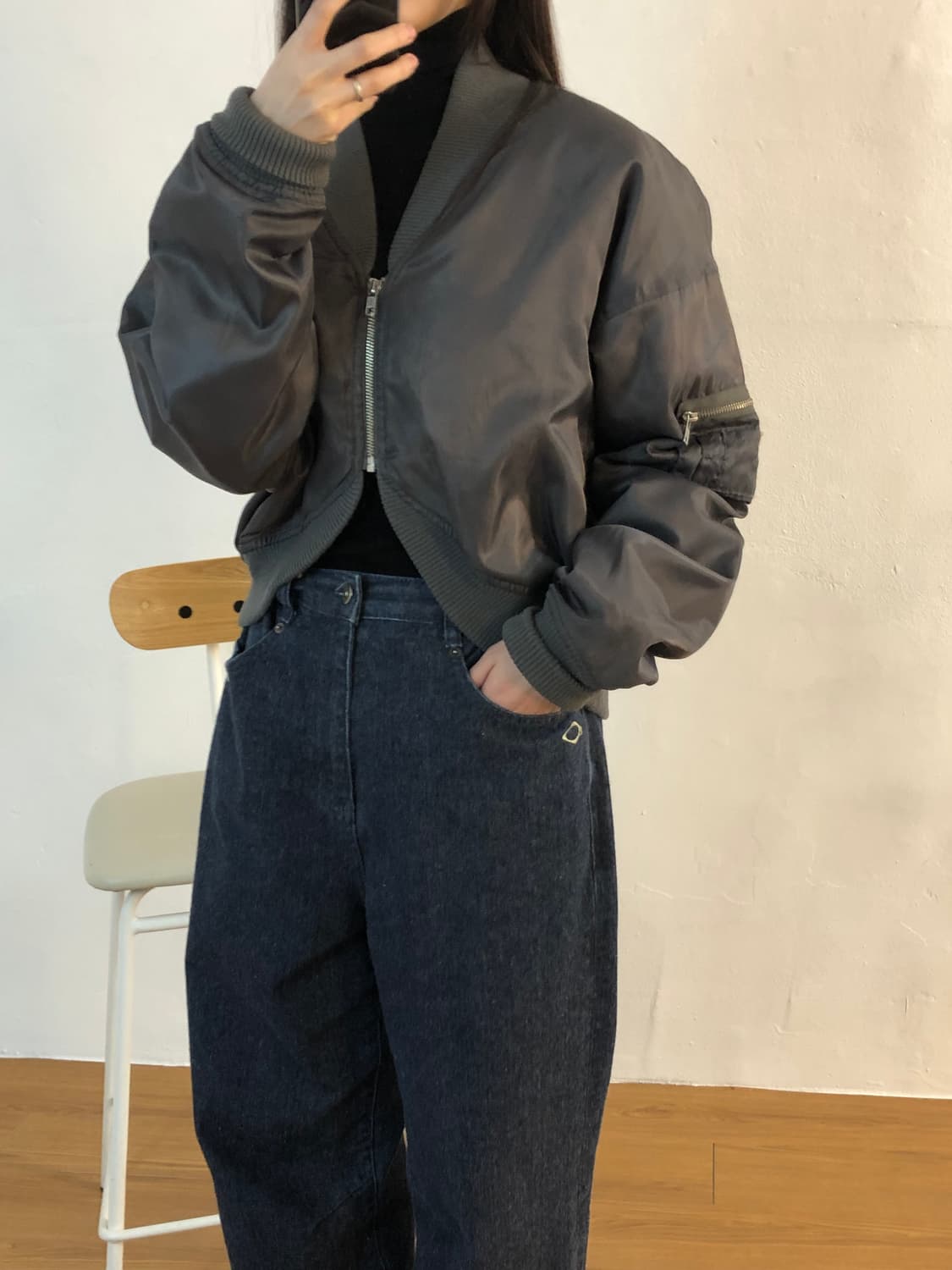 니코앤드 플라이트 자켓 상품이미지2