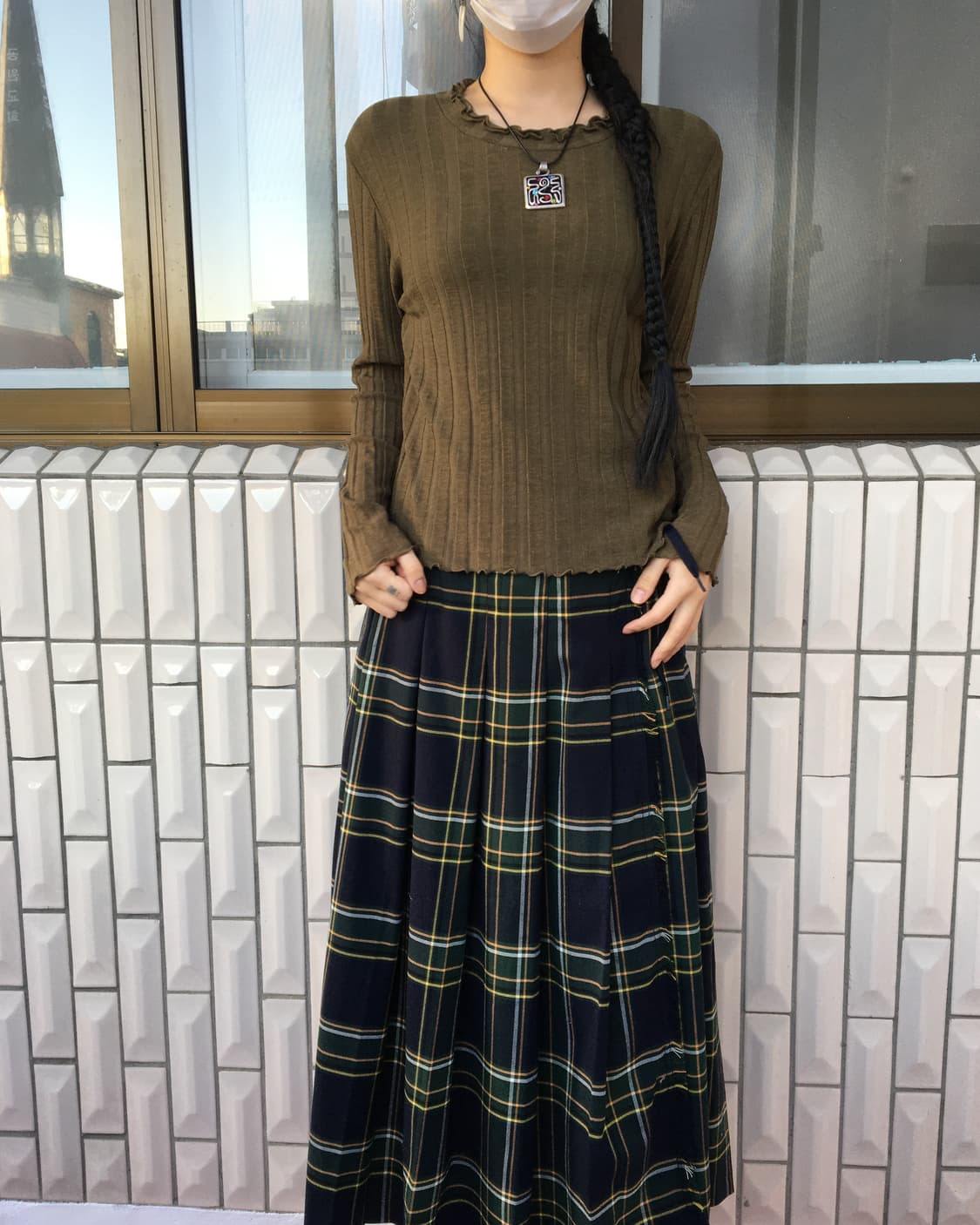 Ribbed sleeve 상품이미지1