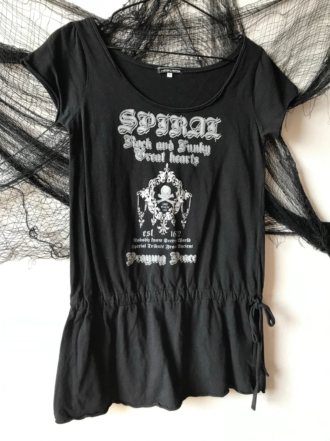 Punk 00s mood printing halfsleeve  상품이미지2