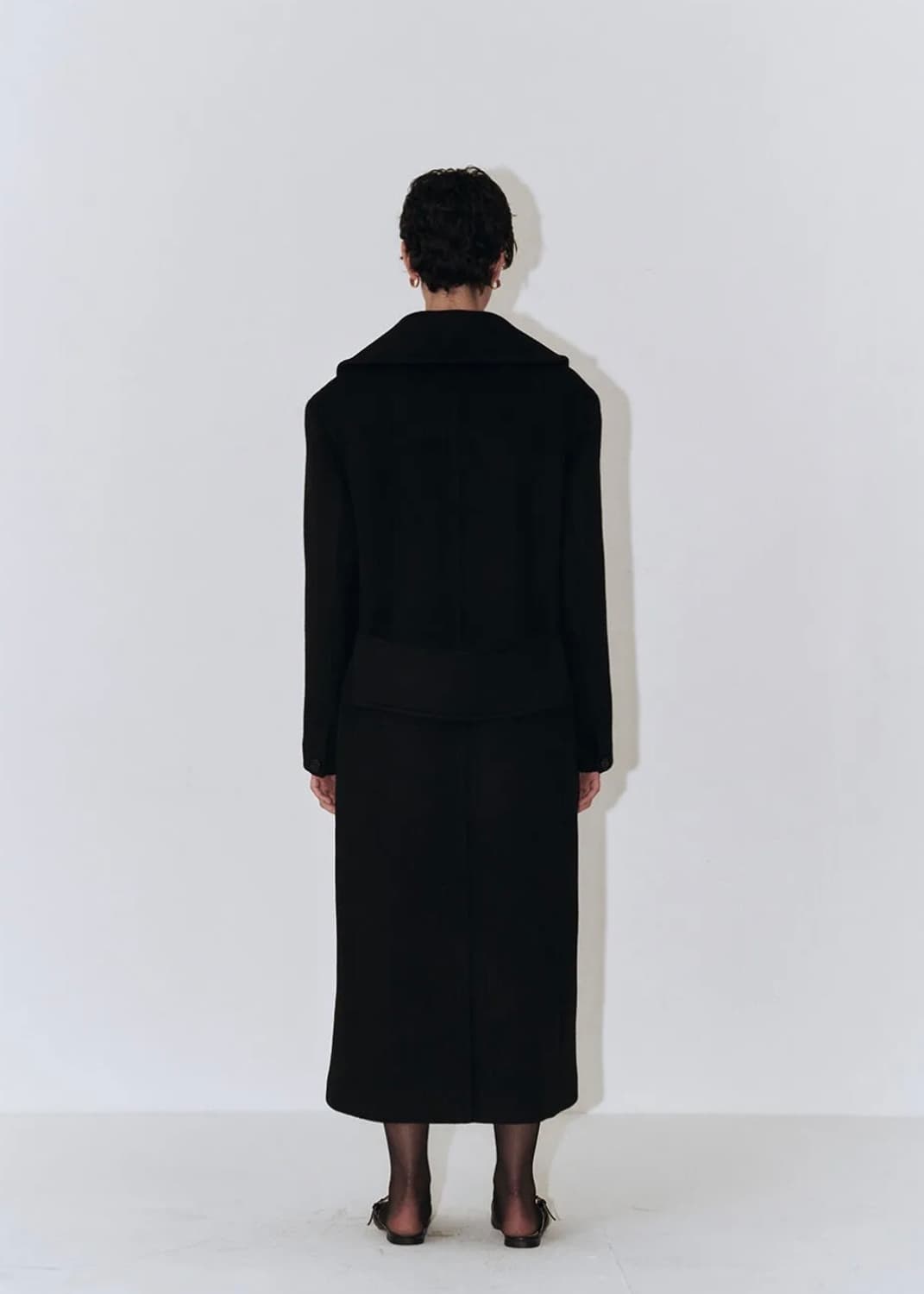 플로우먼 캐시미어 울 싱글 코트 Cashmere Wool Coat 상품이미지4