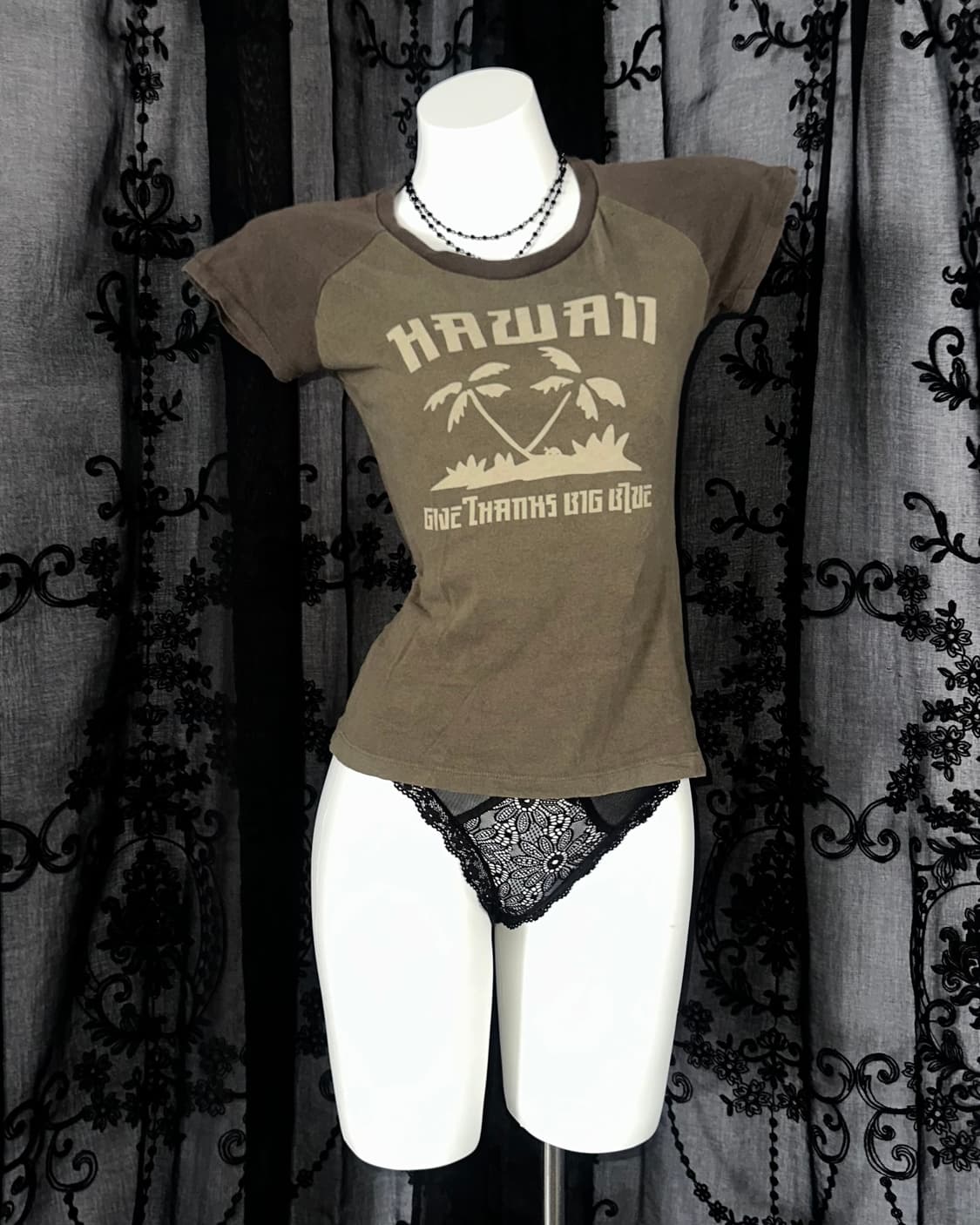 Kitch Khaki Short Sleeve 상품이미지1