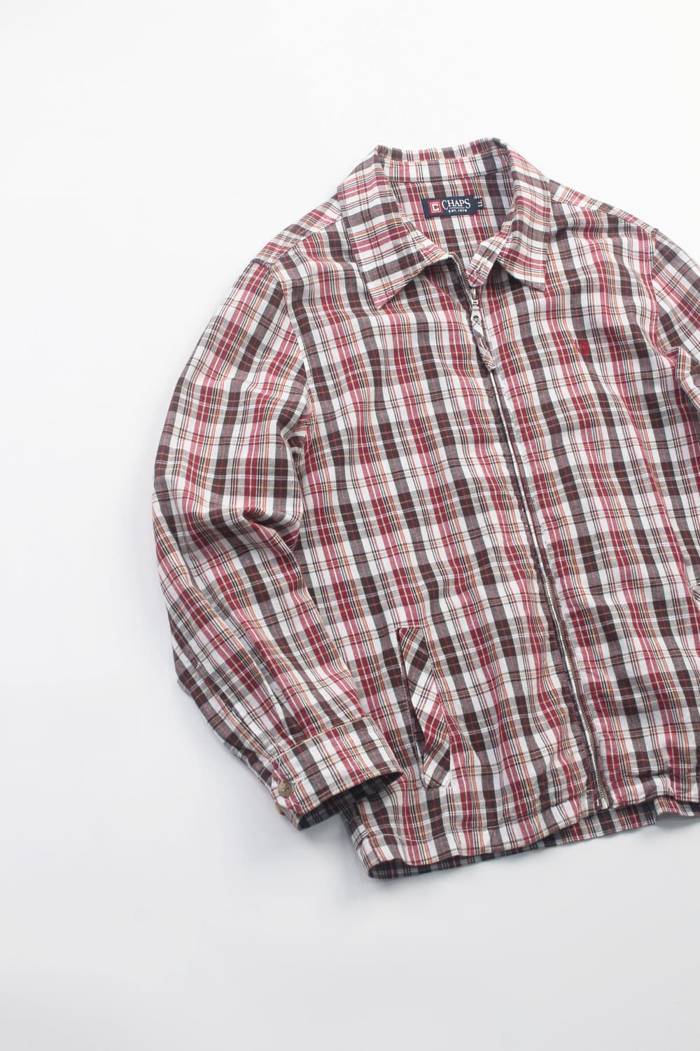 CHAPS Plaid Zip-Up Jacket 상품이미지10