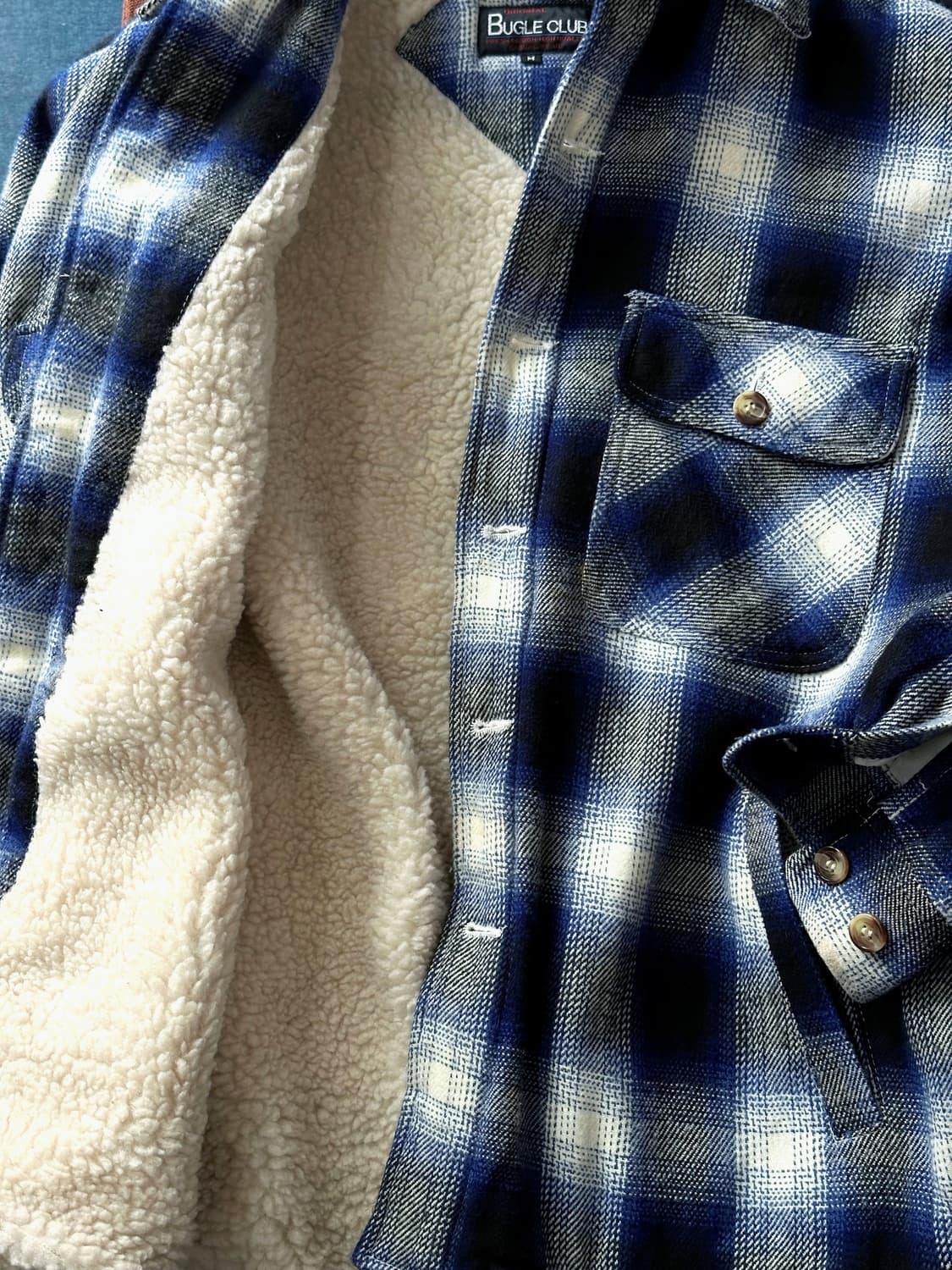 Fleece liner nel check jacket 상품이미지4