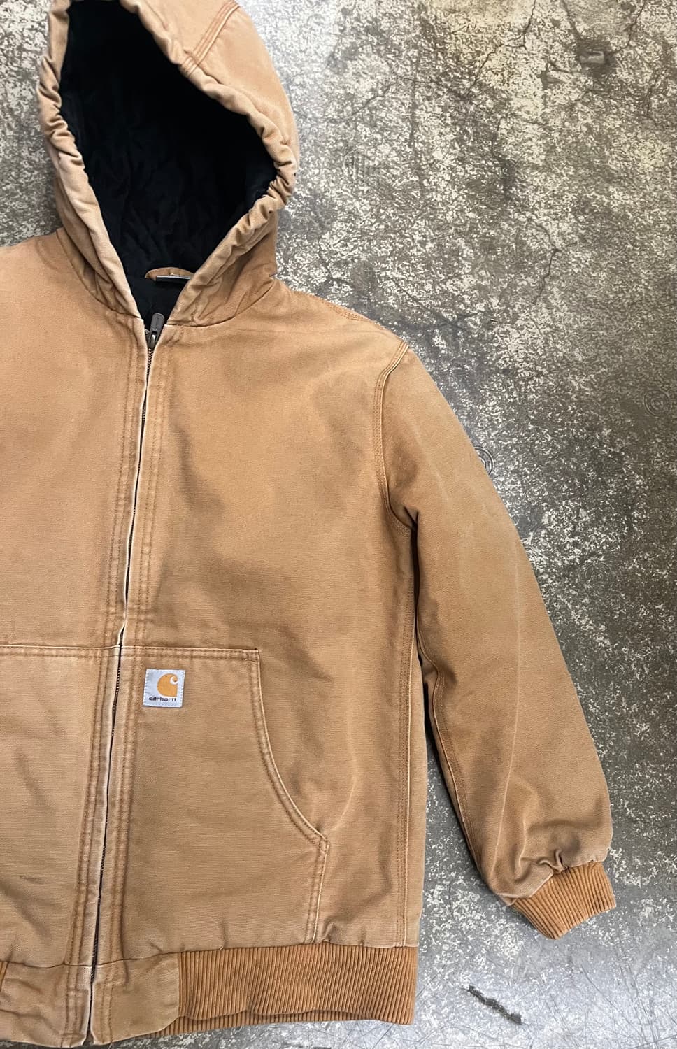 칼하트 덕액티브 자켓 Brn 상품이미지3