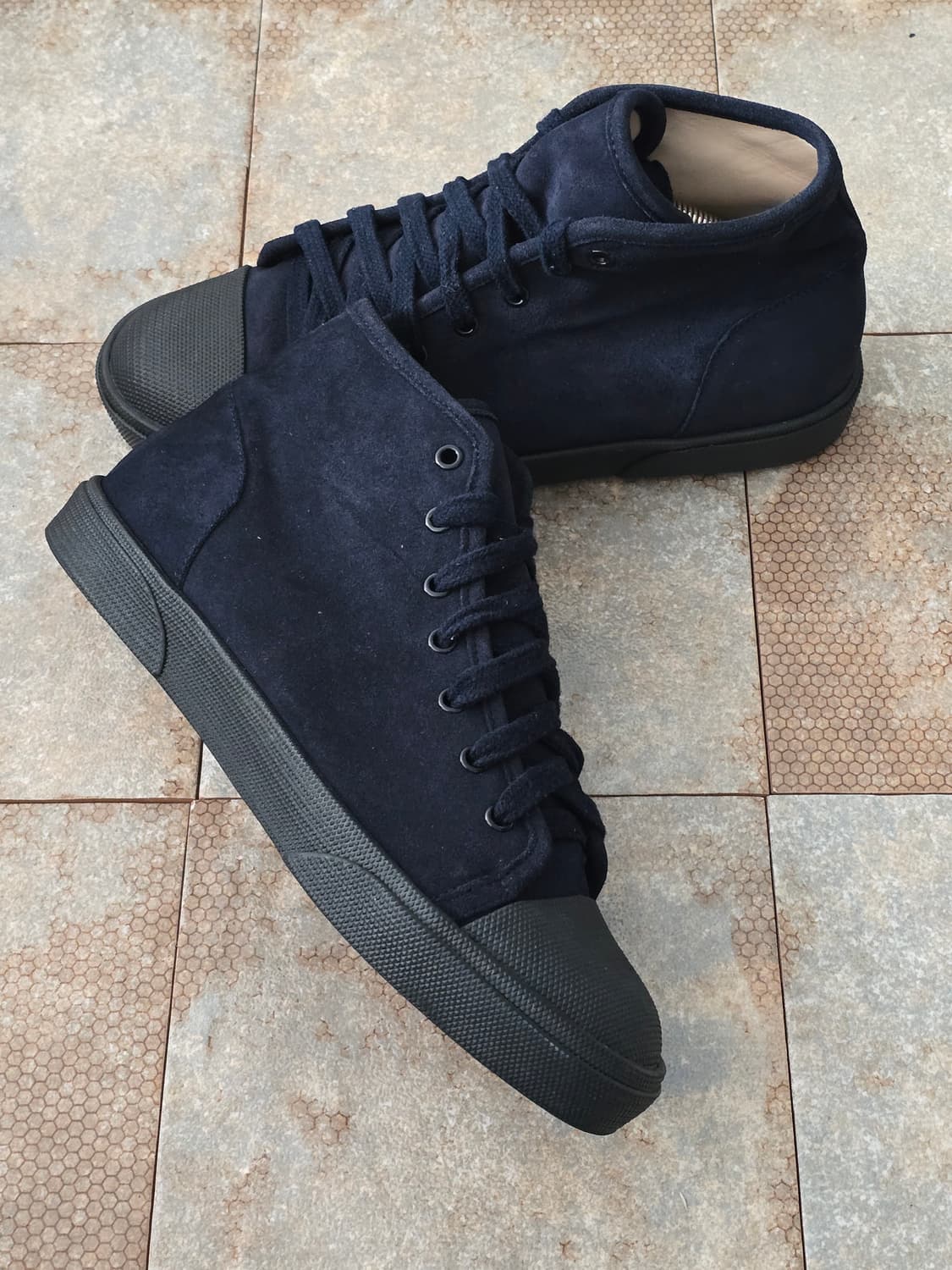 (260)아페쎄 apc 하이탑 스웨이드  상품이미지6