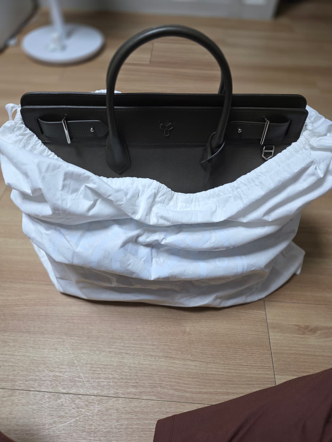 모이에토이 느베르 메르 43 카키 토트백 (새상품) 상품이미지2