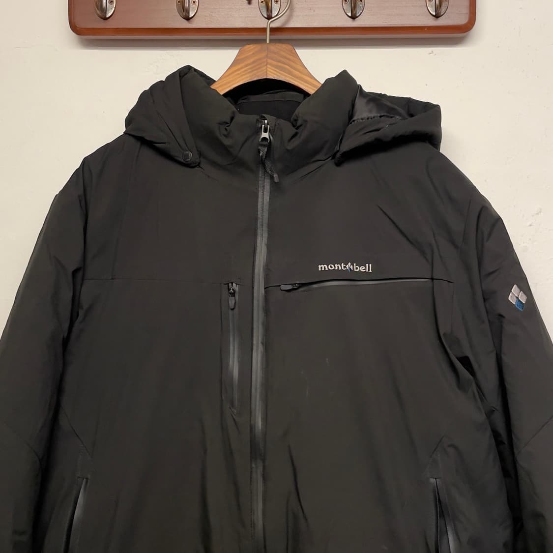 몽벨 2 layer 블랙 패딩 자켓   상품이미지3