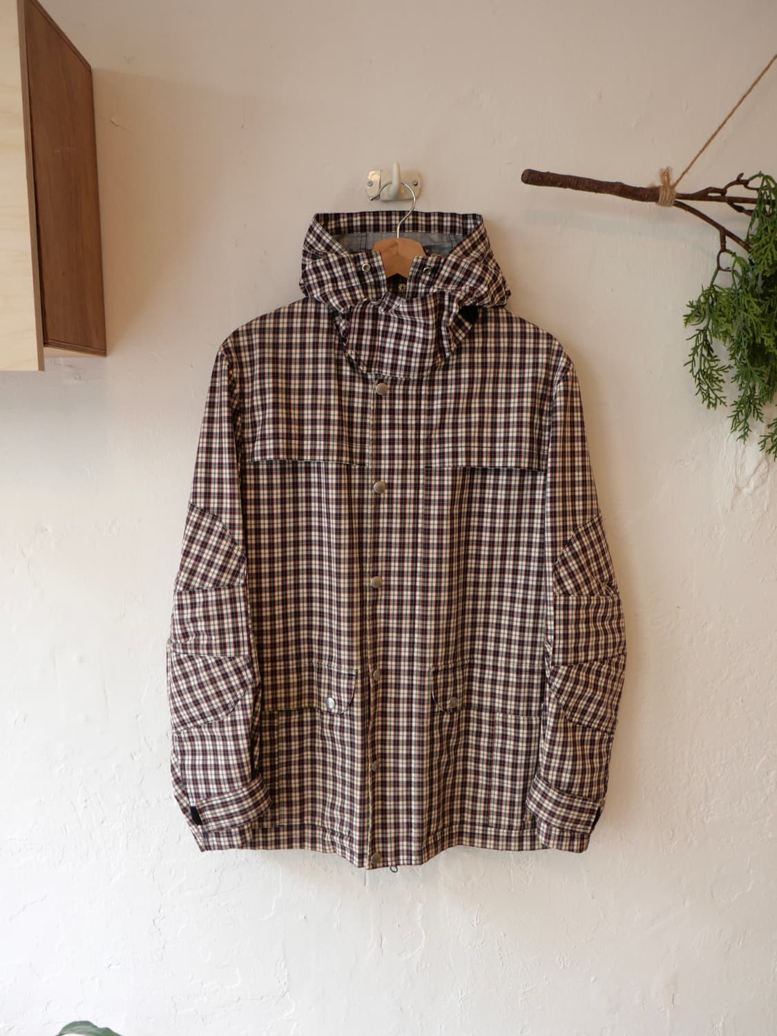 준야 와타나베 체크 셔츠 자켓 상품이미지1