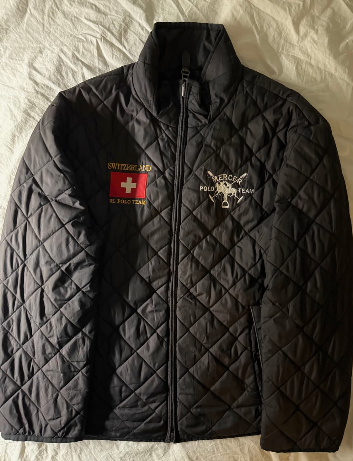 폴로 스위스 리버시블 경량패딩 M 상품이미지2