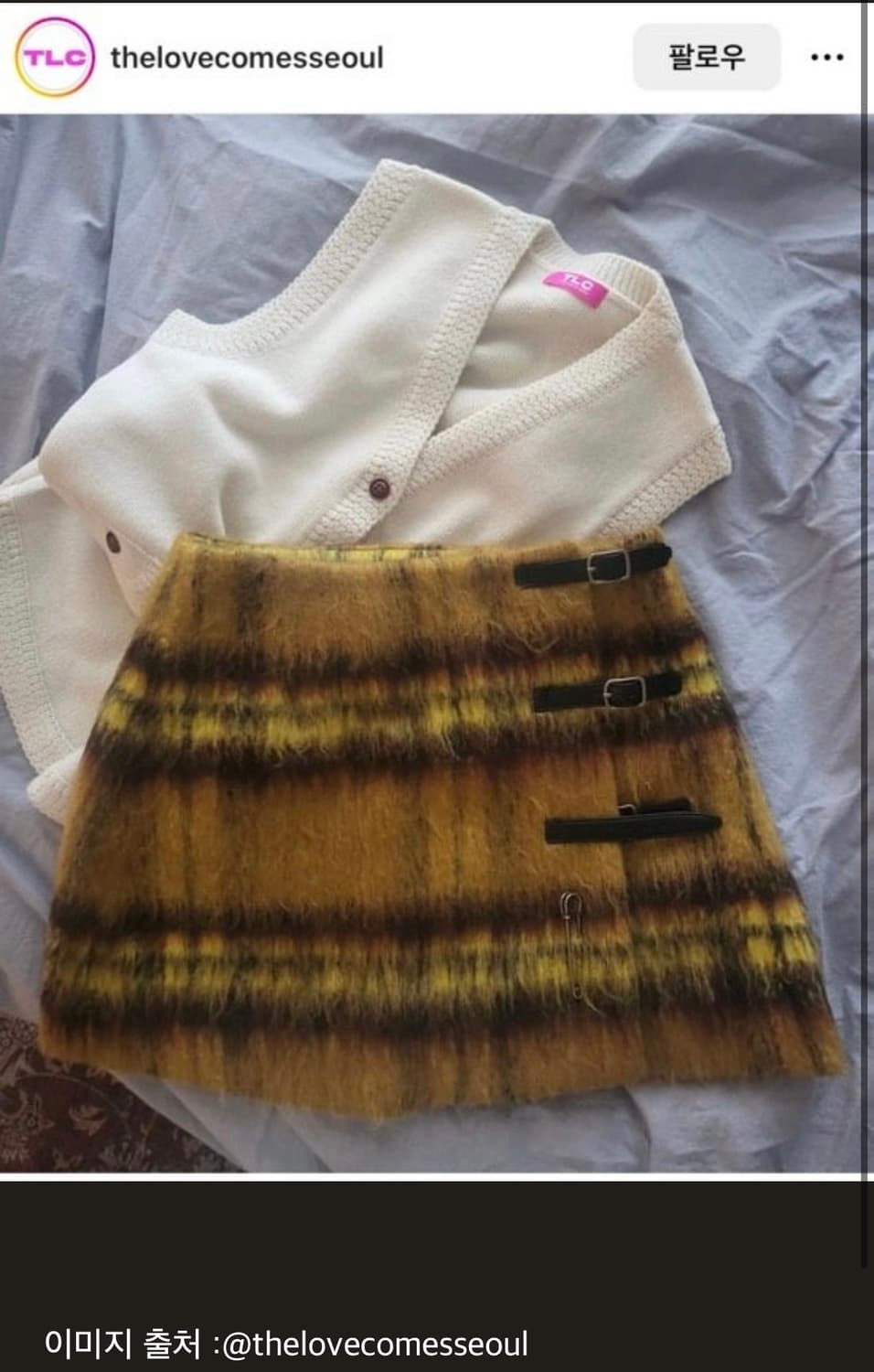 TLC(the love comes) 미니 랩 스커트 상품이미지8