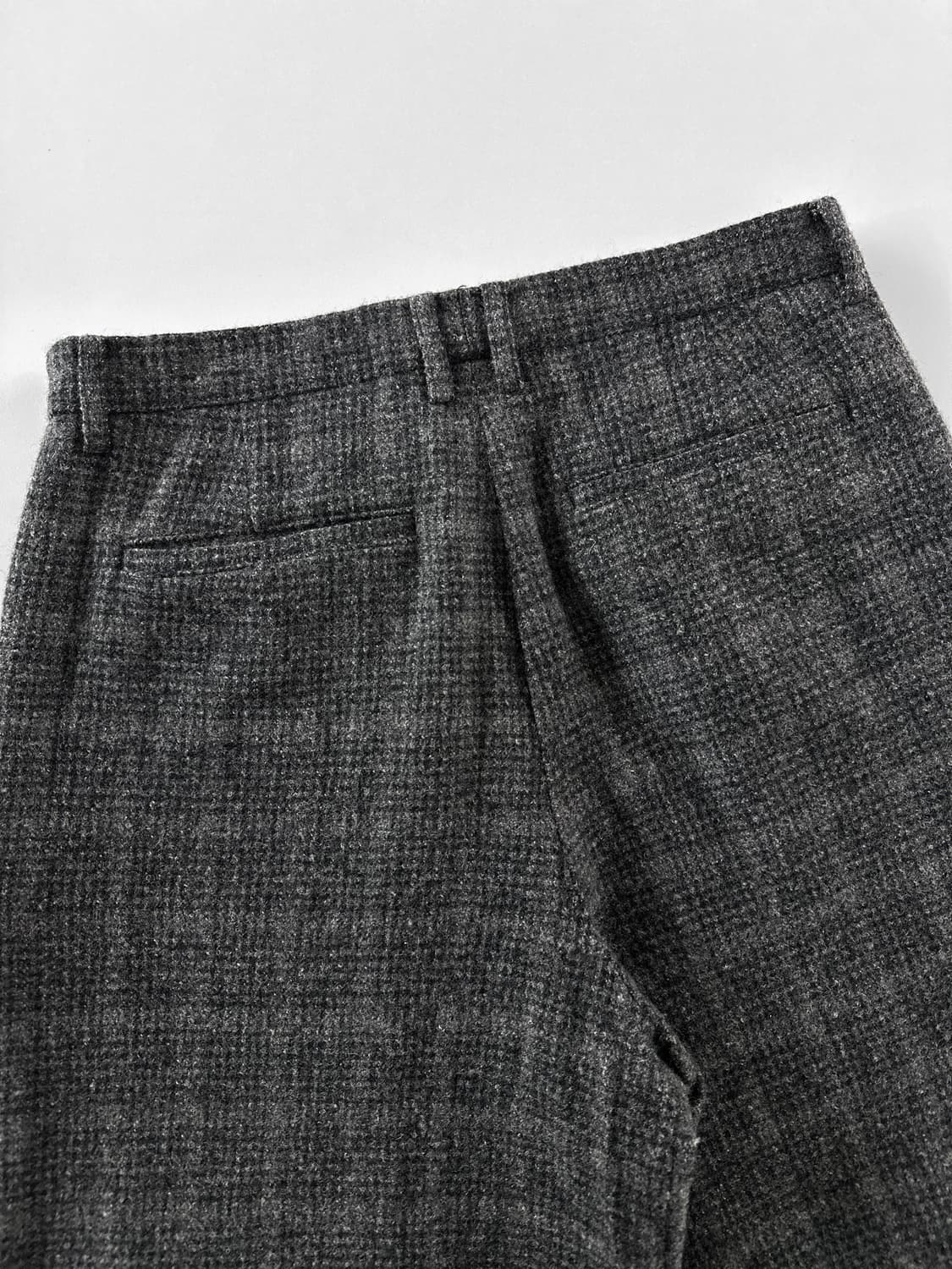 17AW 오라리 글렌 체크 와이드 슬랙스 상품이미지7