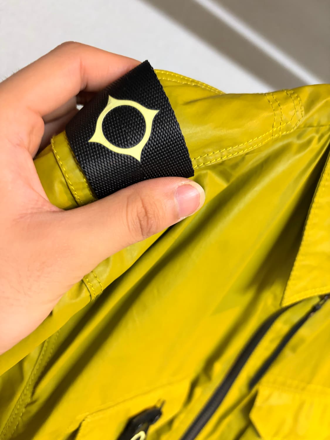 스톤아일랜드 아카이브 마시모오스티 마스트럼 메탈골드 자켓 상품이미지4