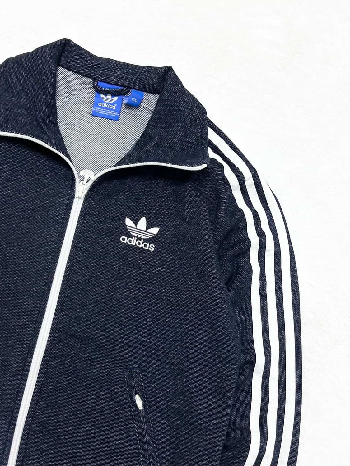 아디다스 빅로고 데님 파이어버드 져지 상품이미지6