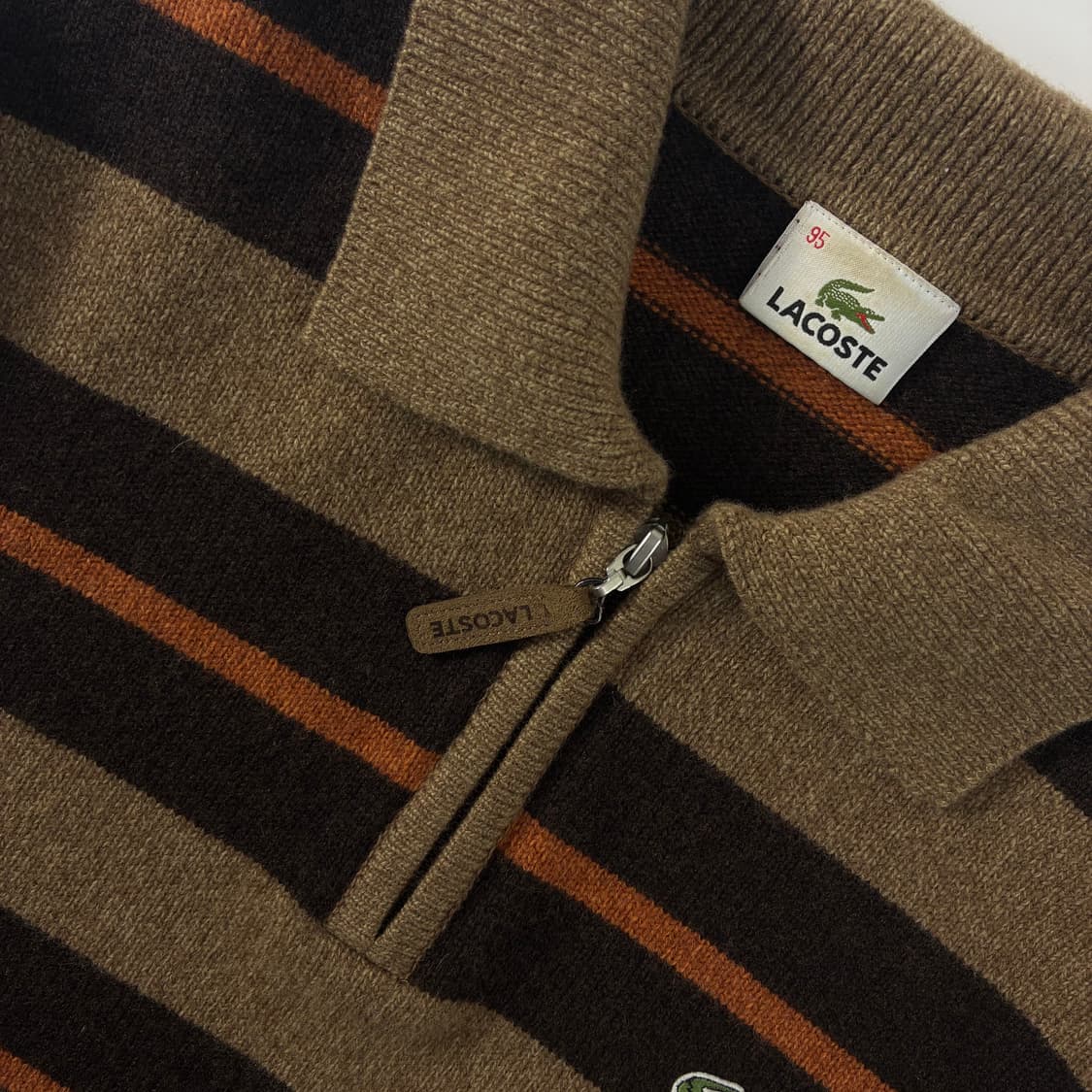 Lacoste 라코스테 그런지 스트라이프 울카라 니트 상품이미지4