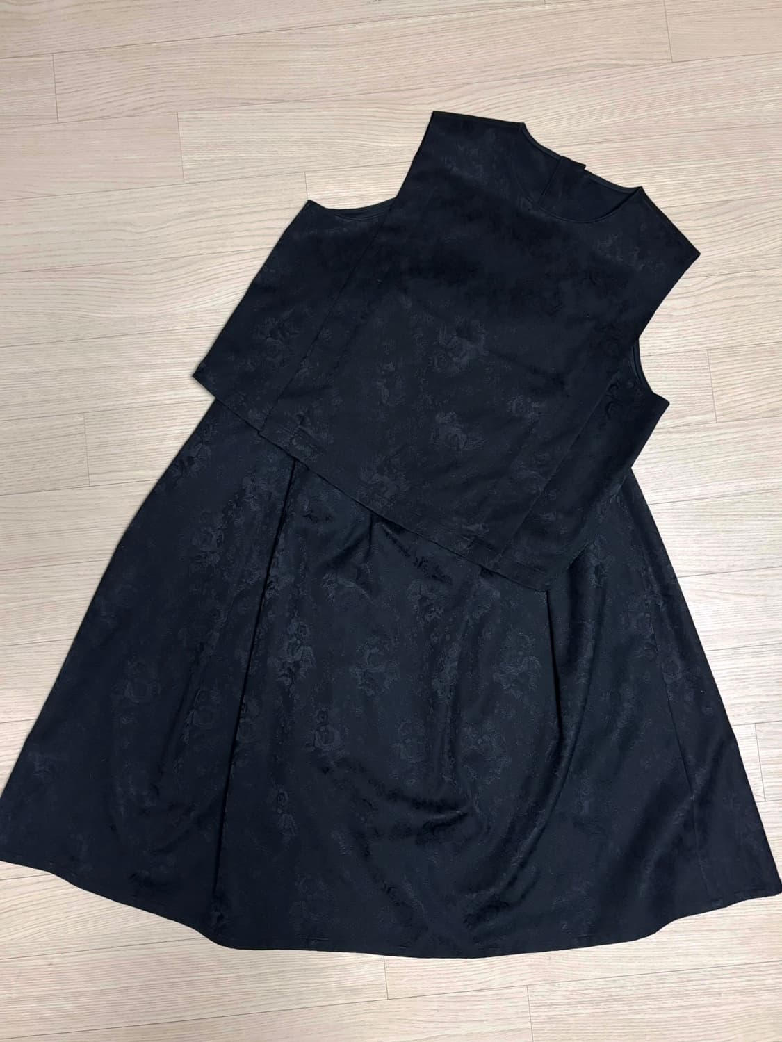 유노이아 자카드 셋업 상품이미지2