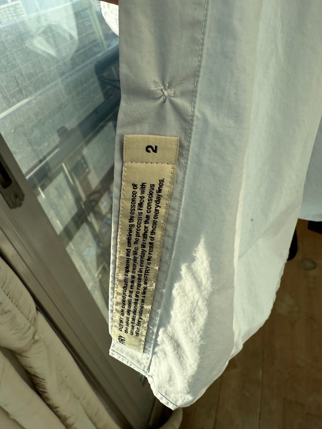 포터리 컴포트 반팔 셔츠 Sax blue 2사이즈 상품이미지2