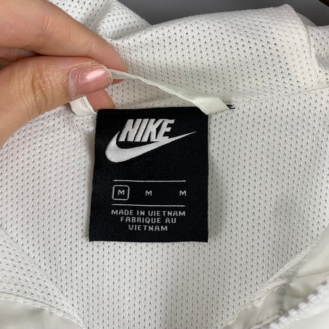 나이키 퓨추라 화이트 우븐 윈드러너 바람막이 상품이미지6