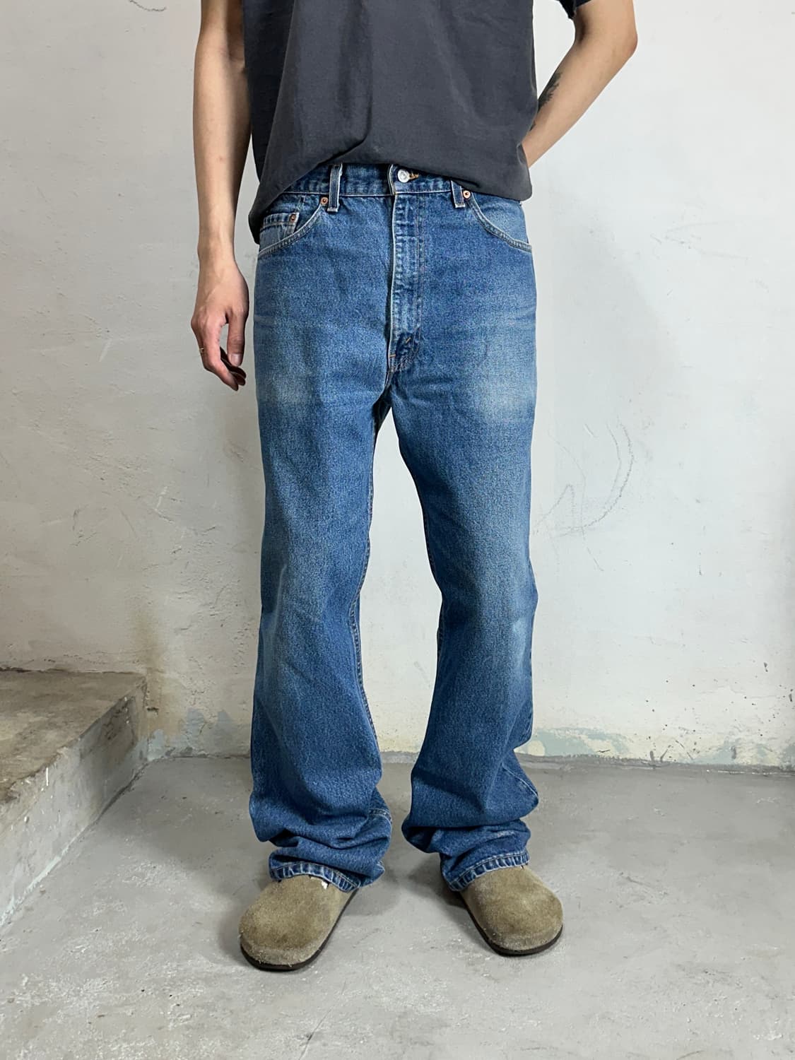 90's USA 빈티지 리바이스 517 오렌지탭 부츠컷 상품이미지3