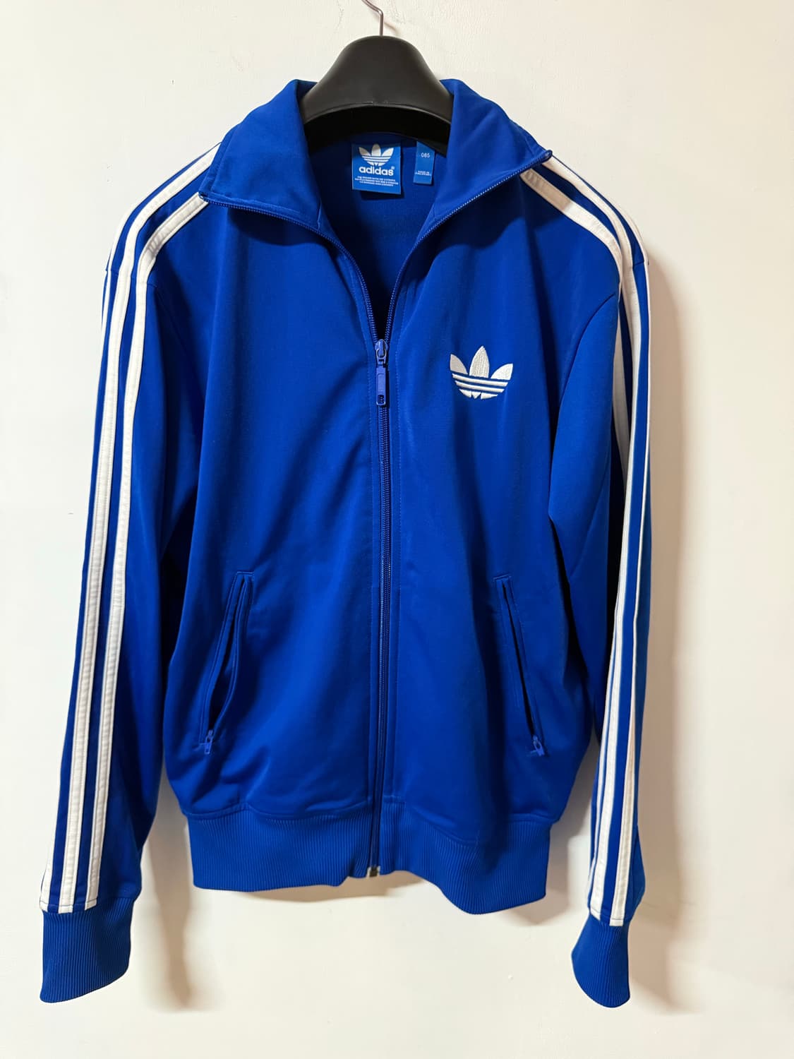 아디다스 파이어버드 블루 화이트 삼선져지 S 상품이미지2