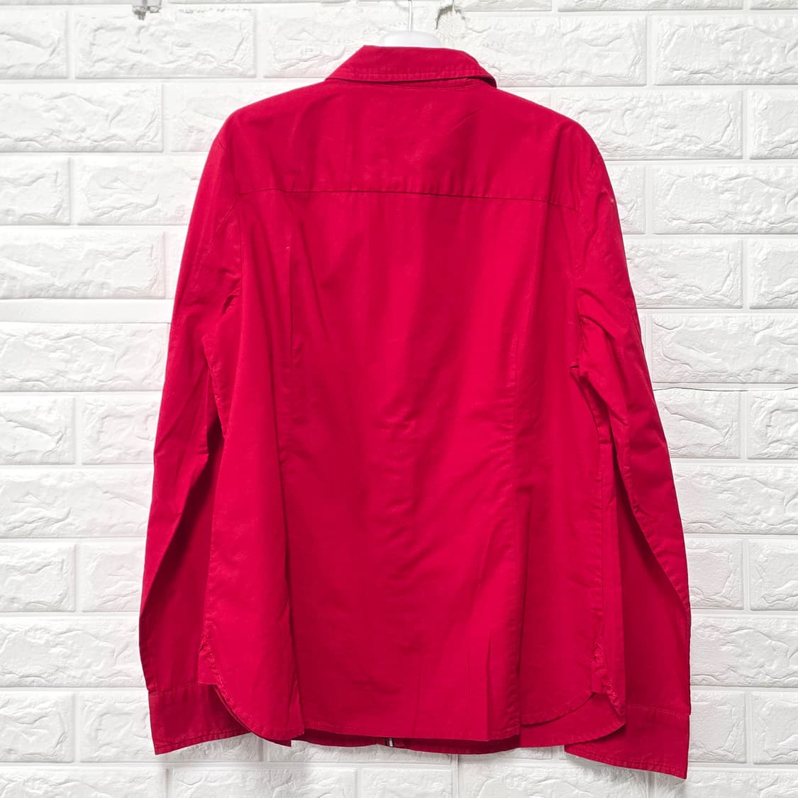 택포// 타미힐피거 레드 셔츠 M 상품이미지4