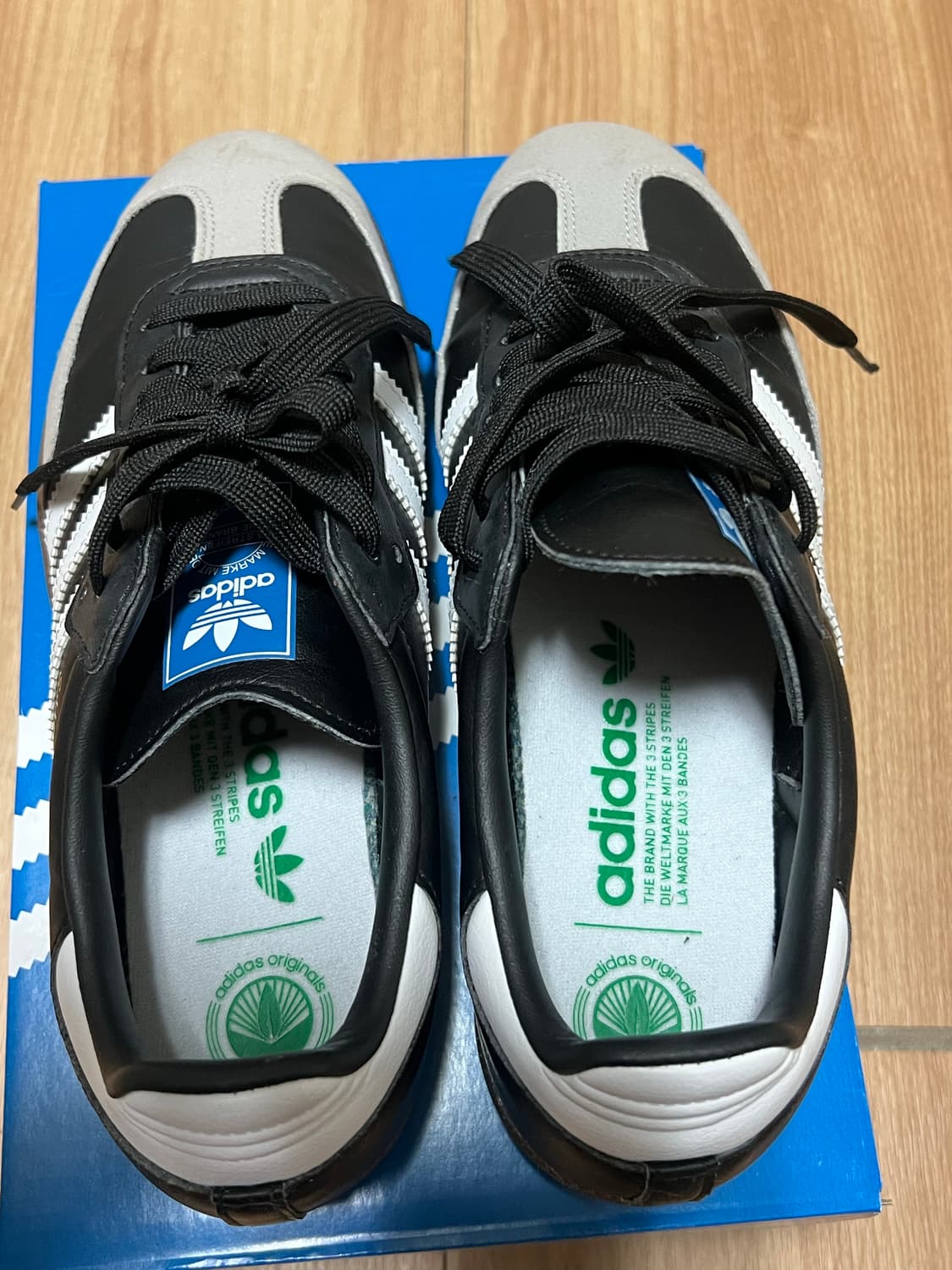 아디다스 삼바 비건 블랙 245 상품이미지4